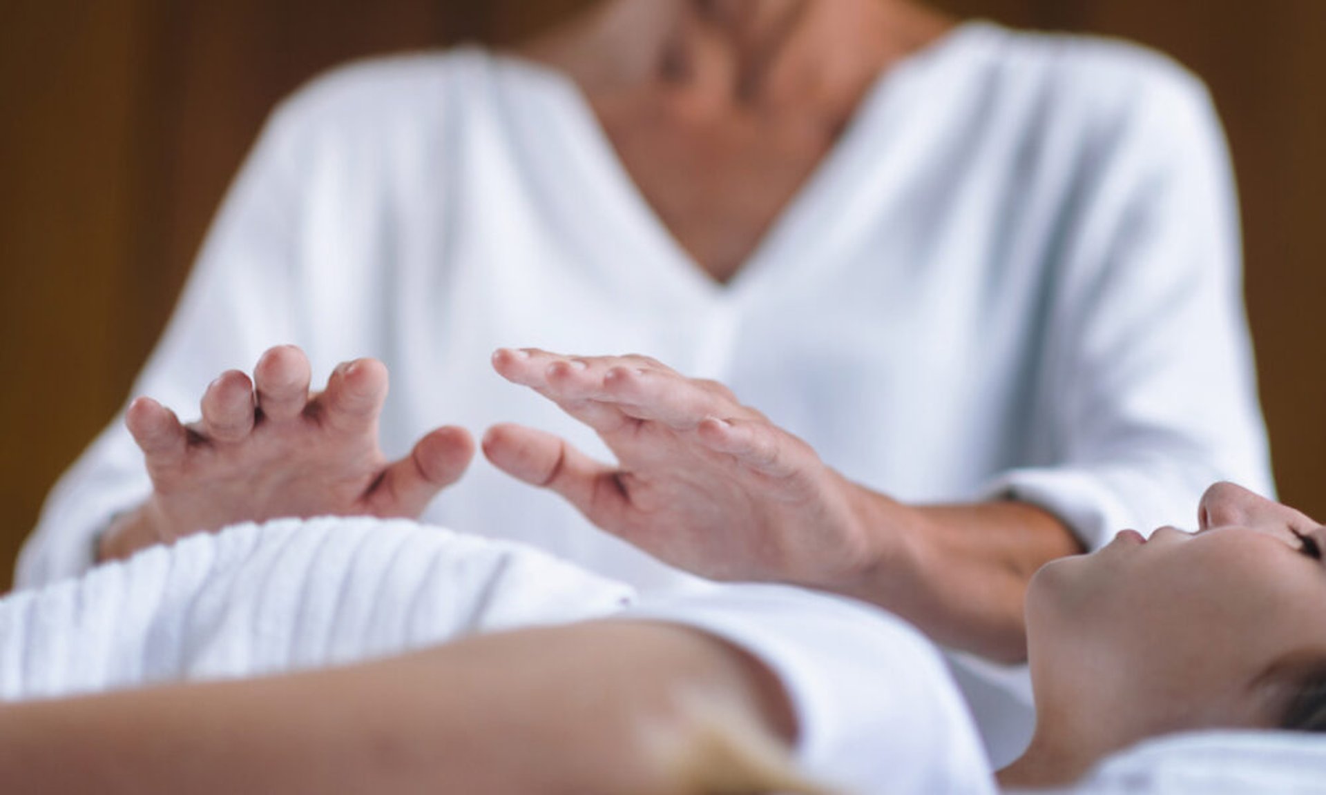 persons feet on blue towel