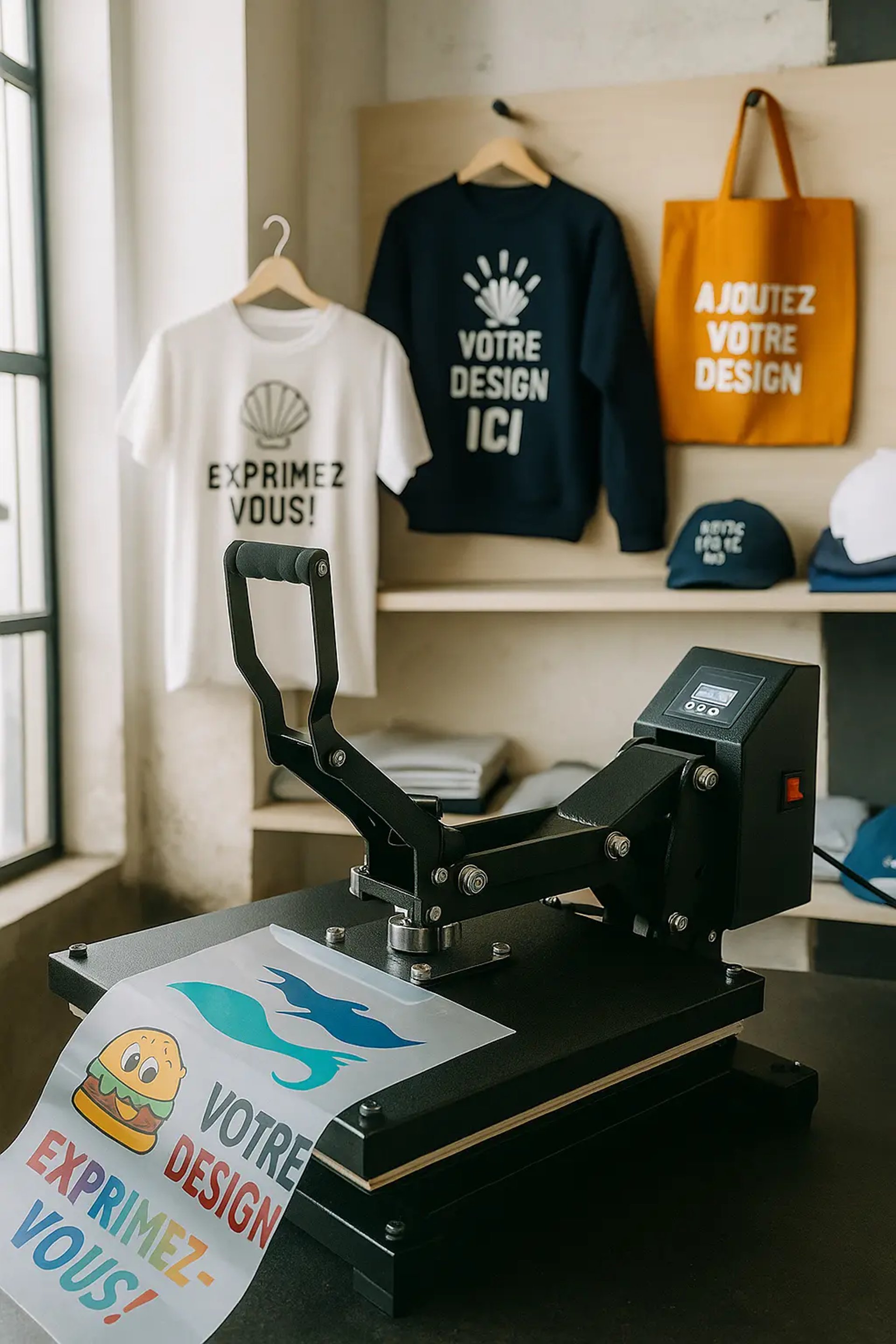an abstract photo of a curved building with a blue sky in the background