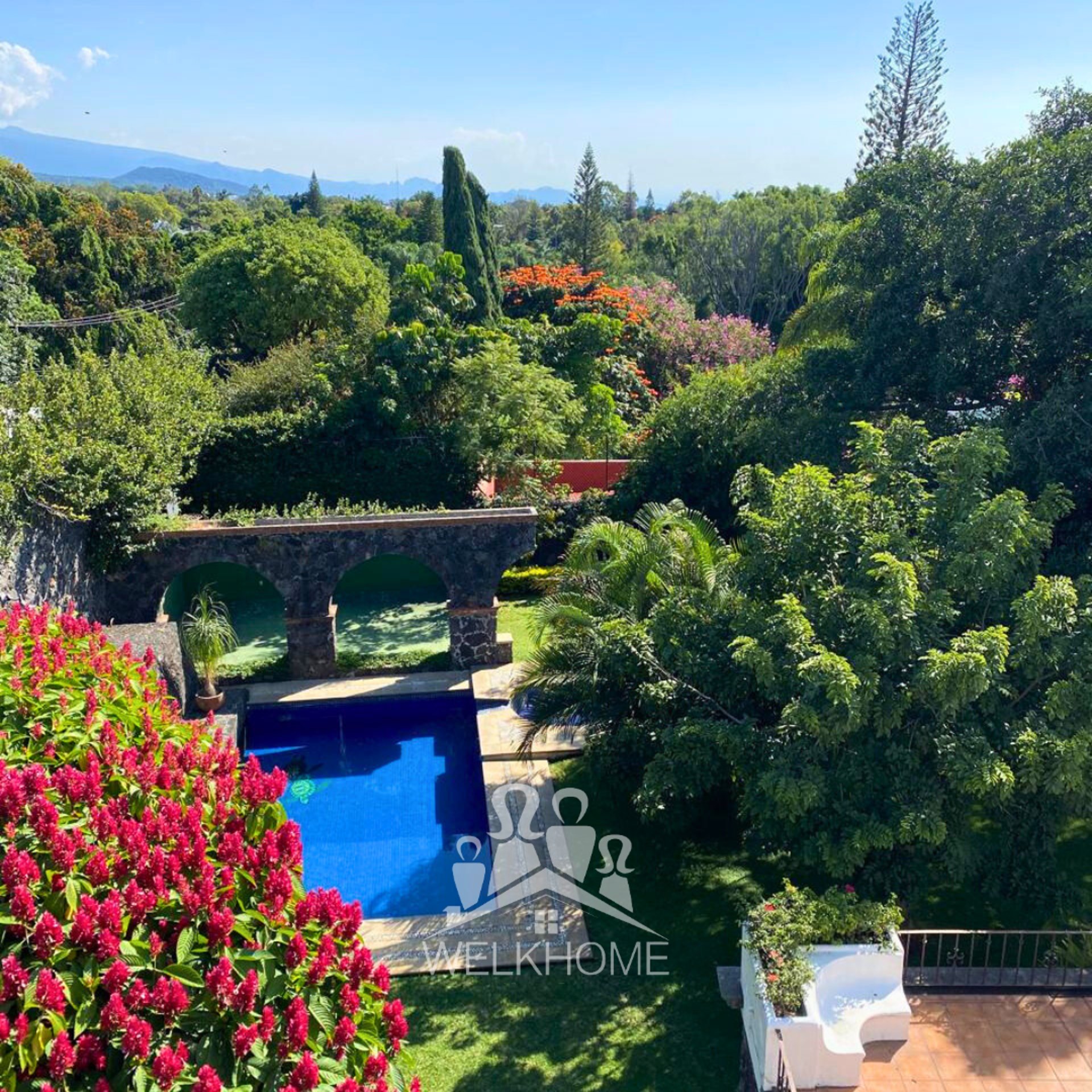 woman wearing yellow long-sleeved dress under white clouds and blue sky during daytime