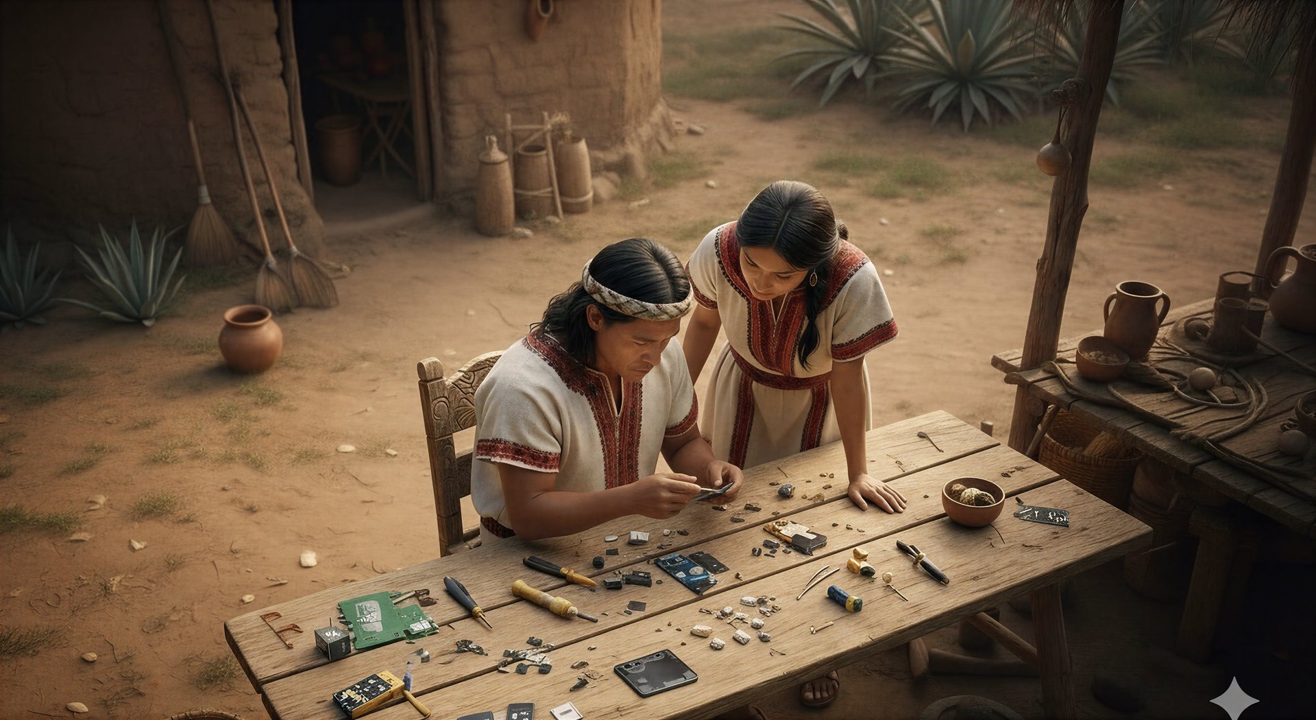 man repairing Android smartphone