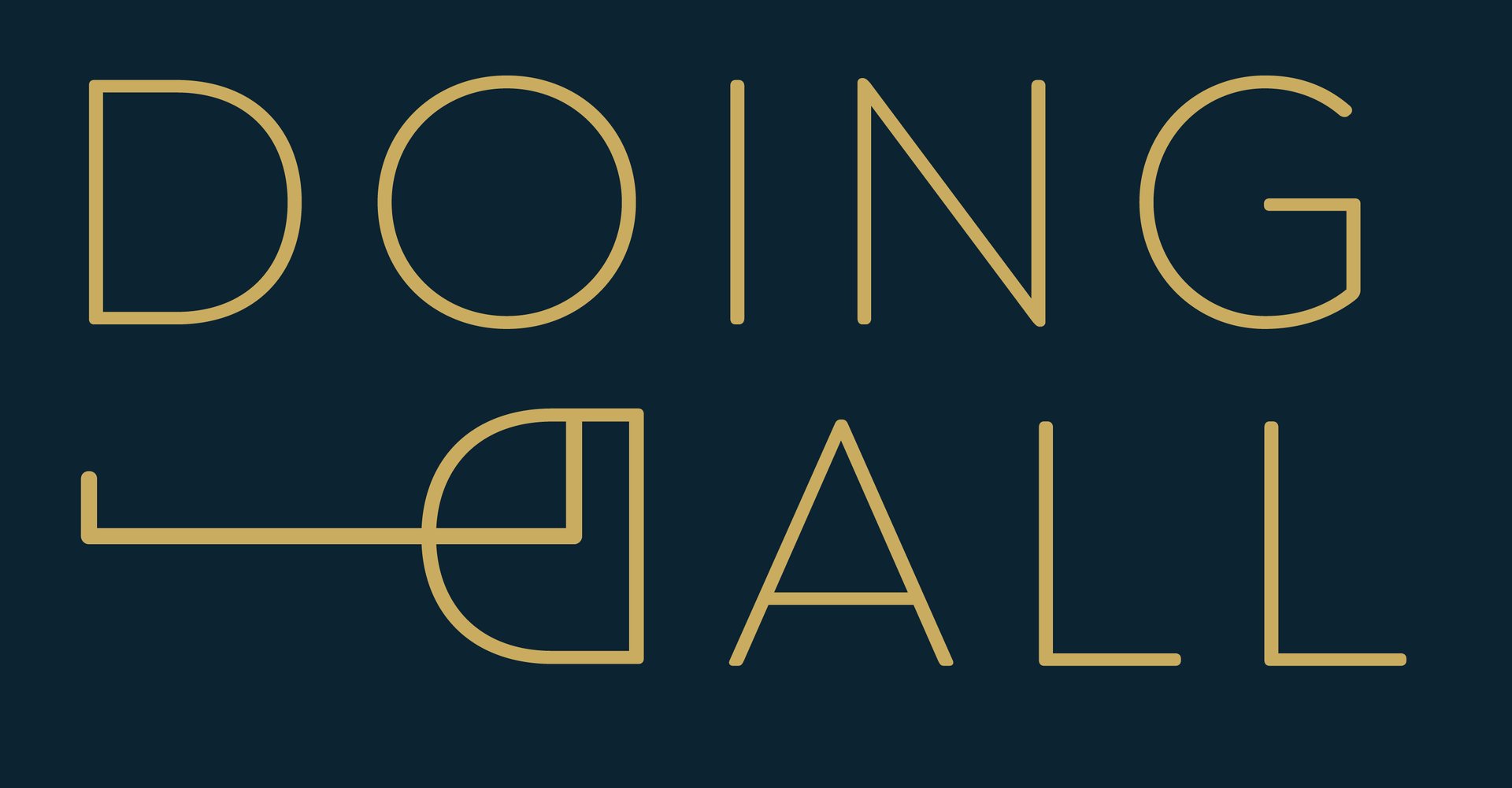 an abstract photo of a curved building with a blue sky in the background