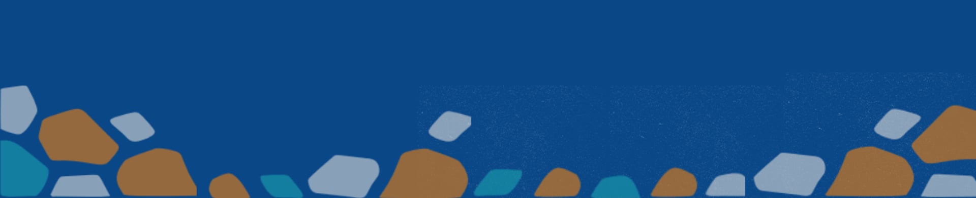 a blue background with a black border