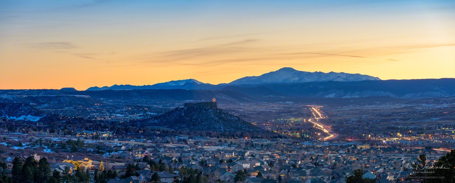 castle rock colorado view