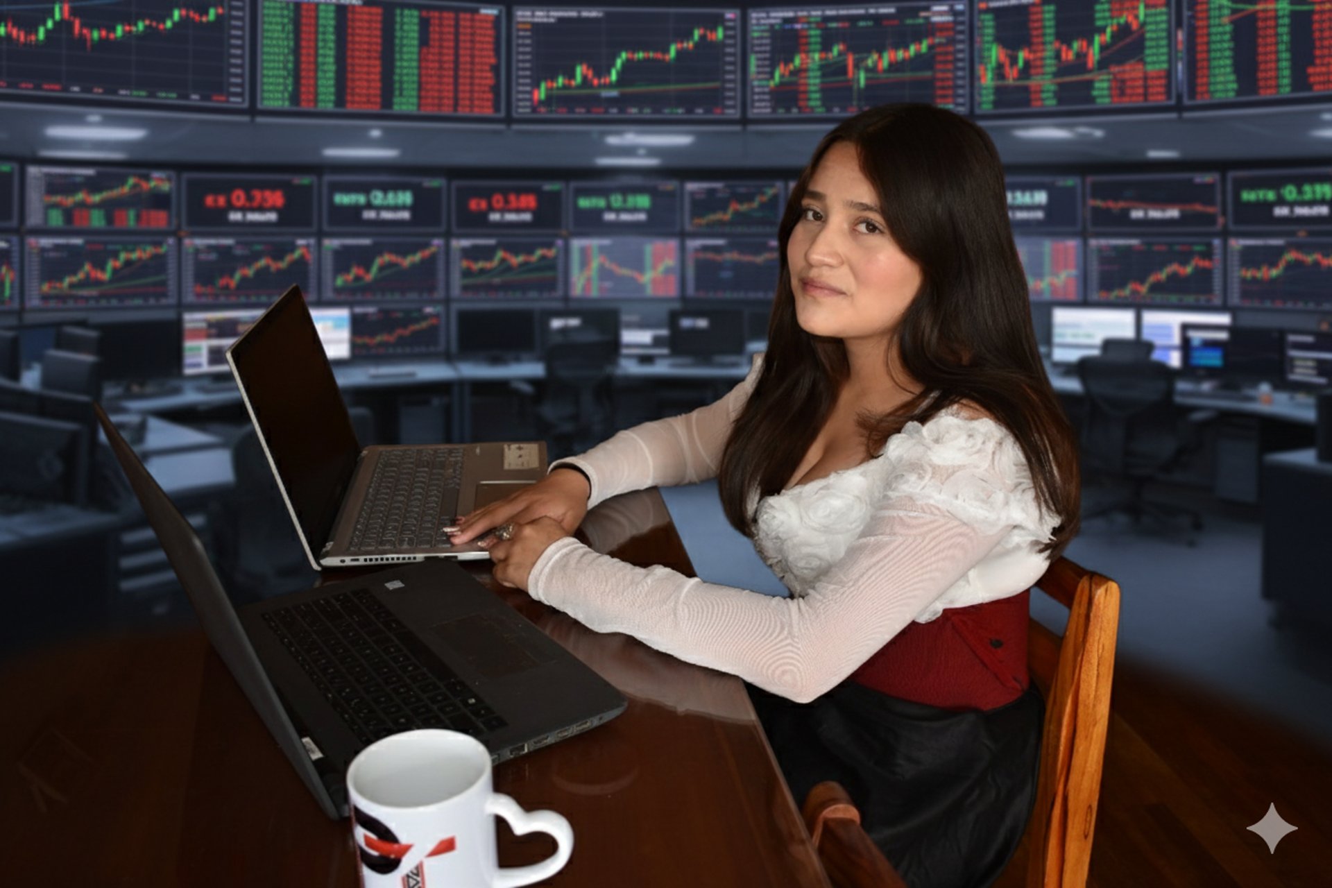 a computer generated image of a cube surrounded by smaller cubes