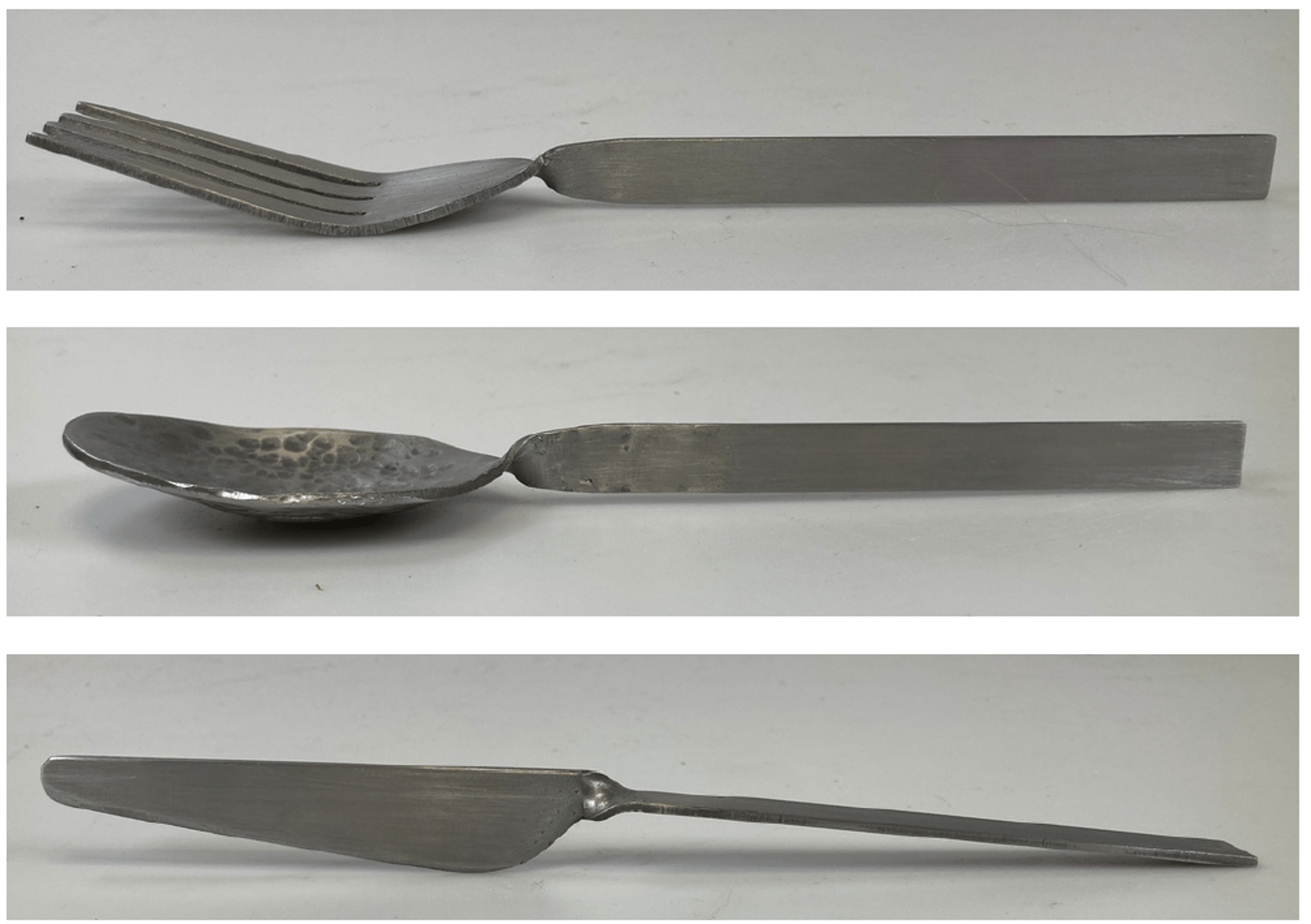 an abstract photo of a curved building with a blue sky in the background