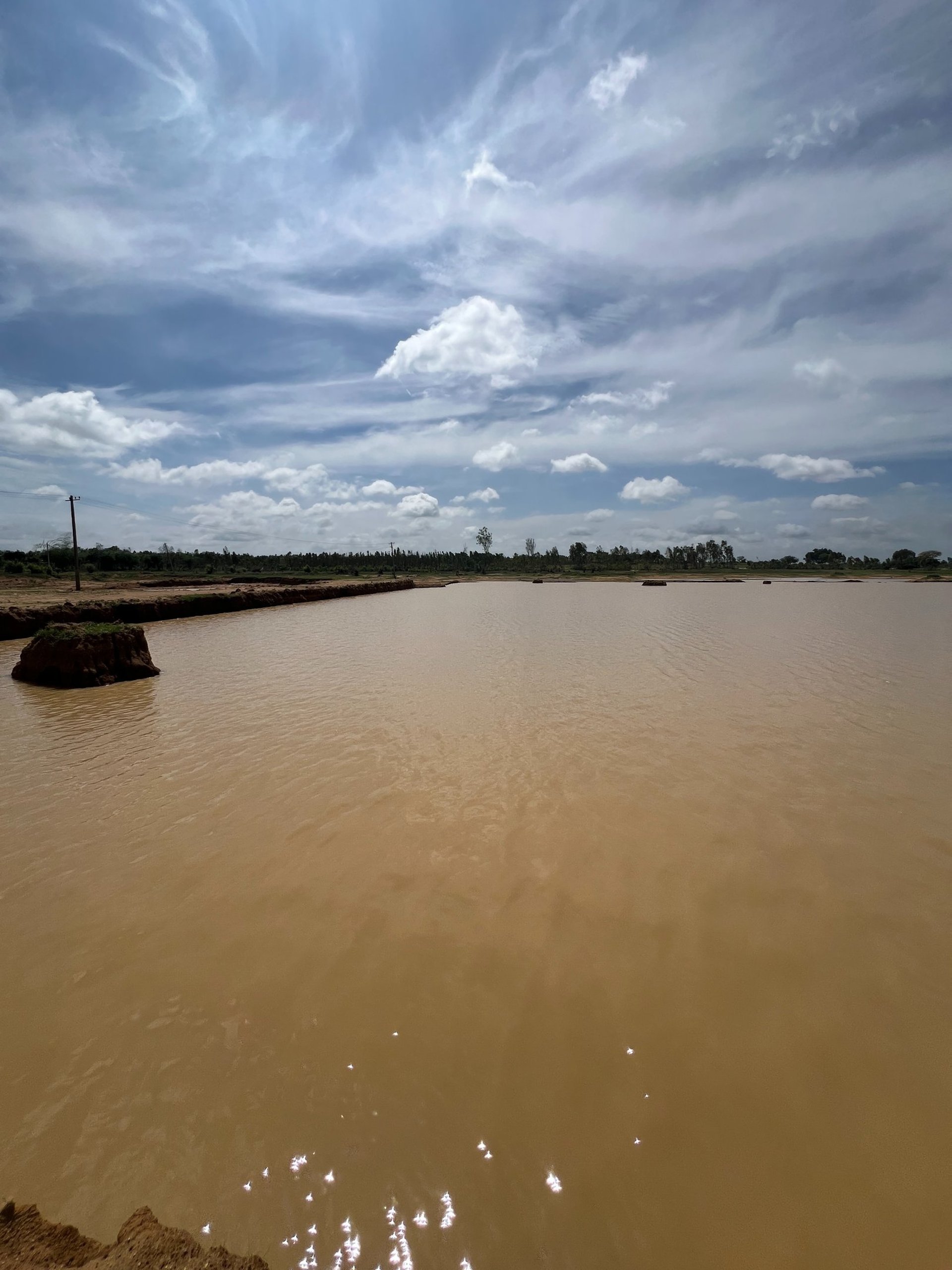 a chair on the side of a road
