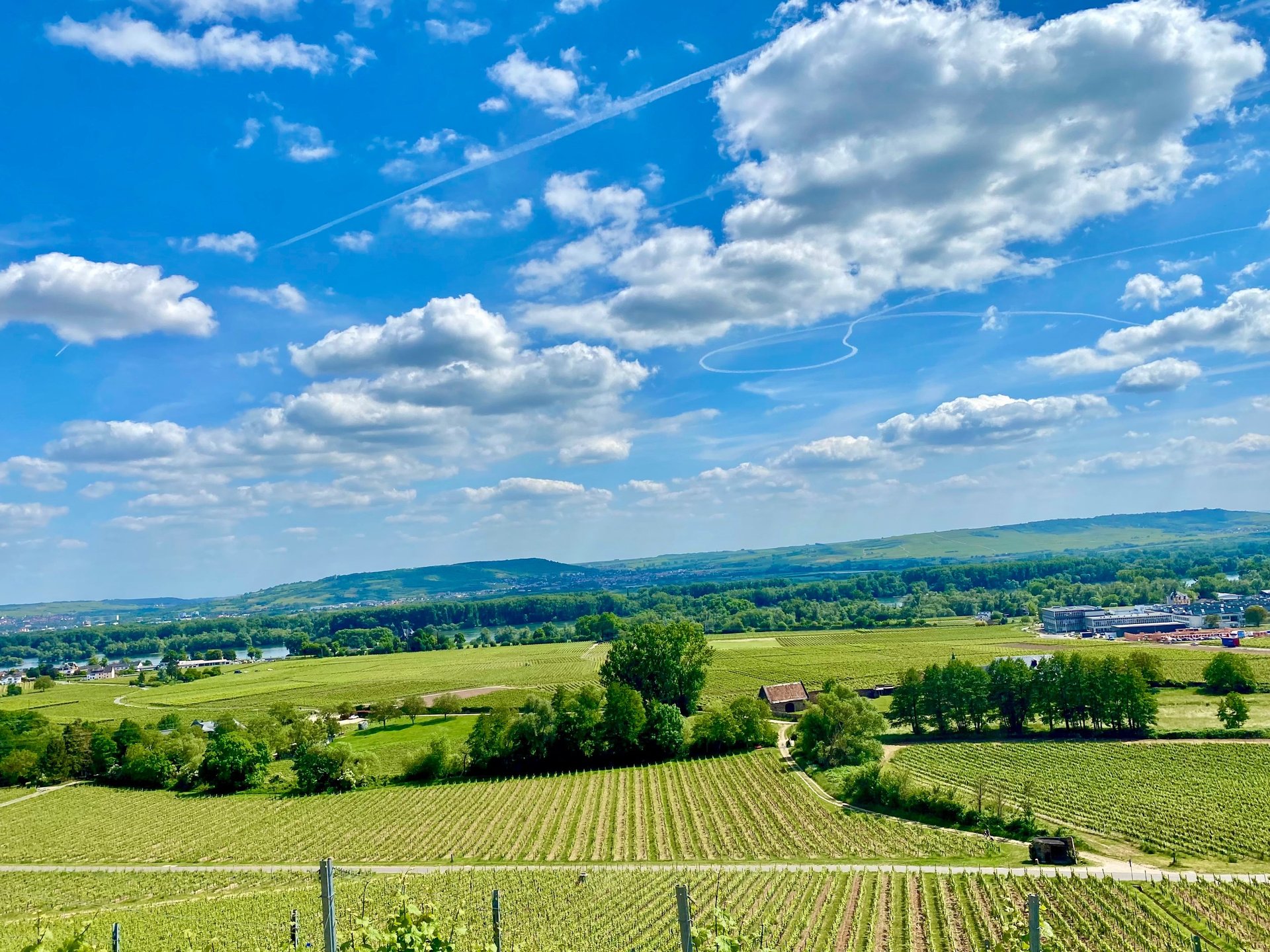 two silver-colored rings