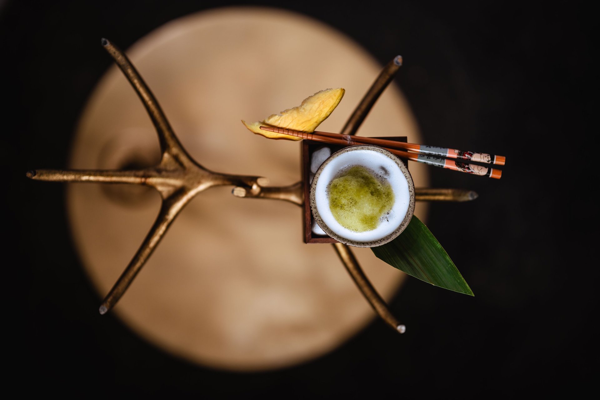 black and brown leather padded tub sofa