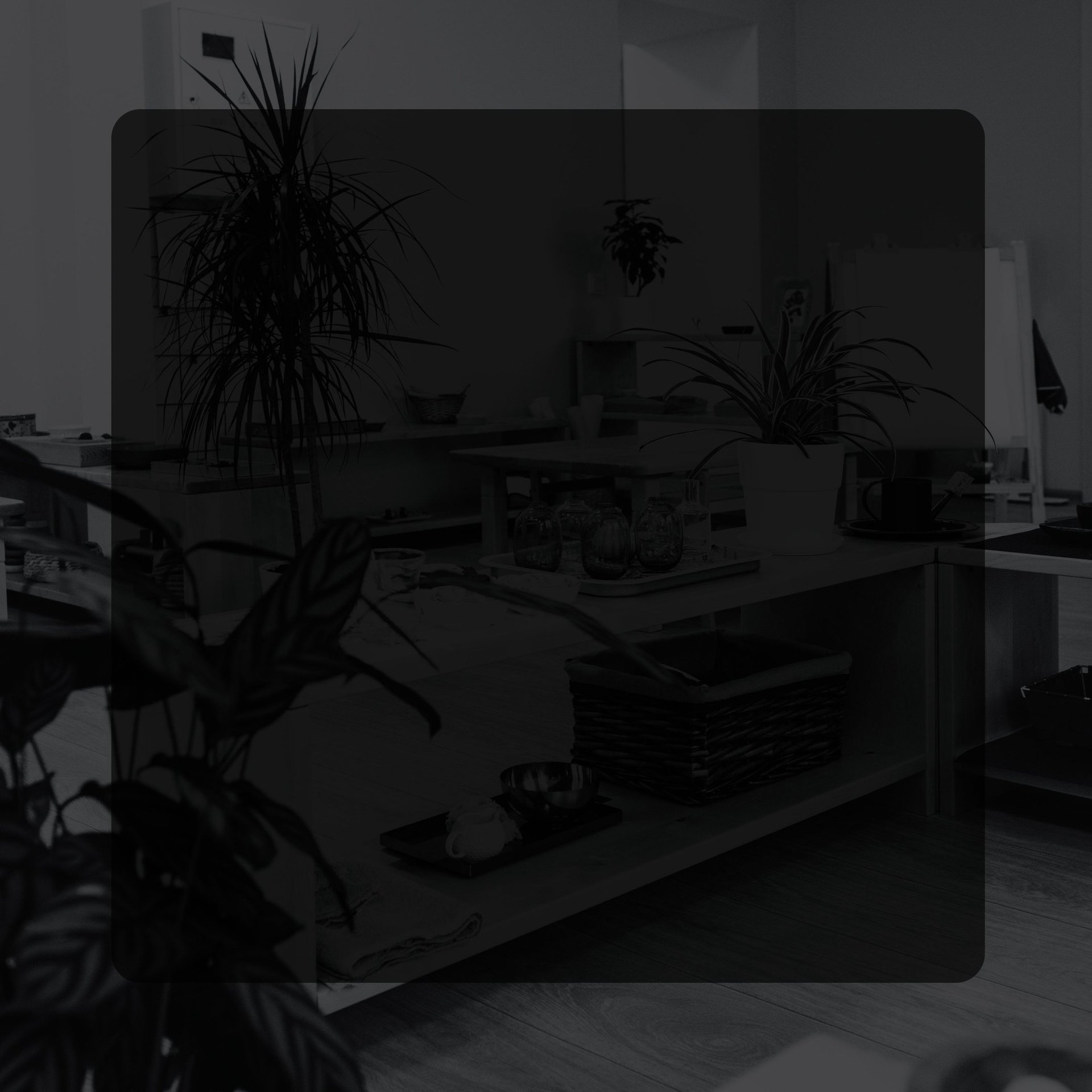 an abstract photo of a curved building with a blue sky in the background