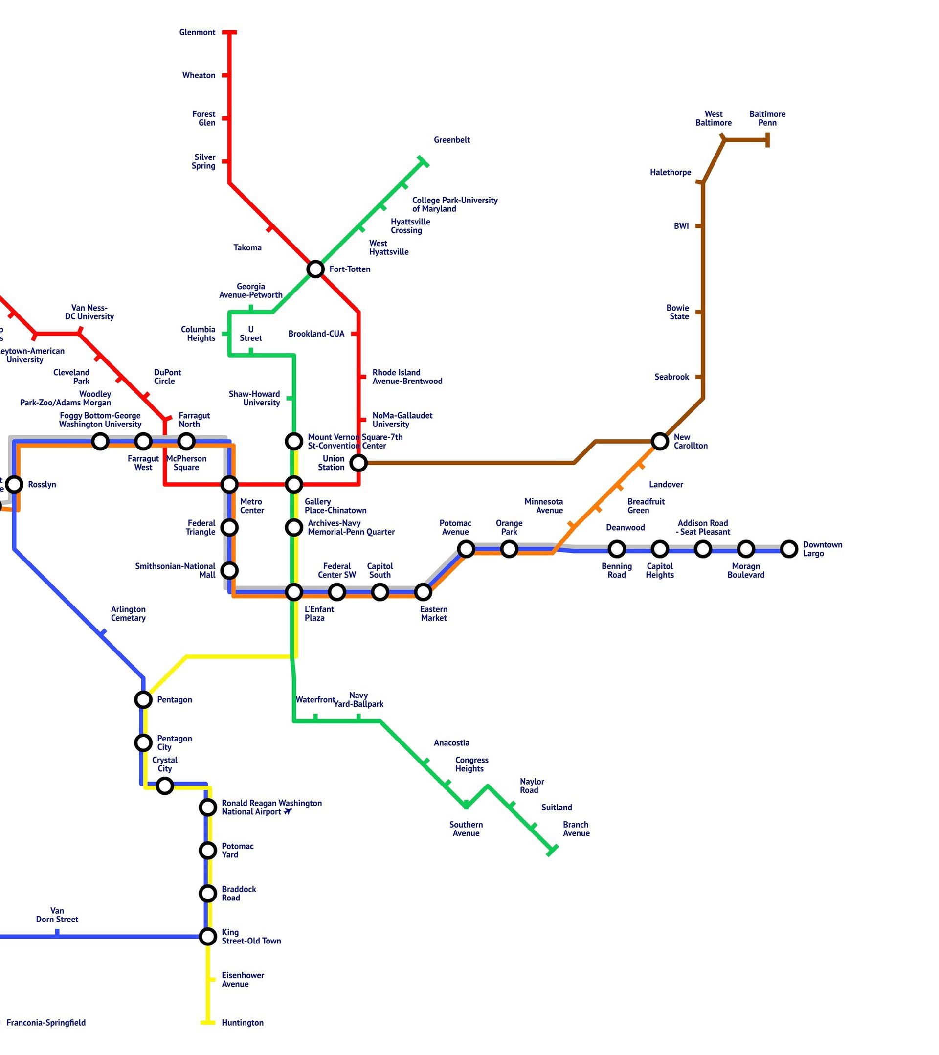 the ceiling of a large building with a clock on it