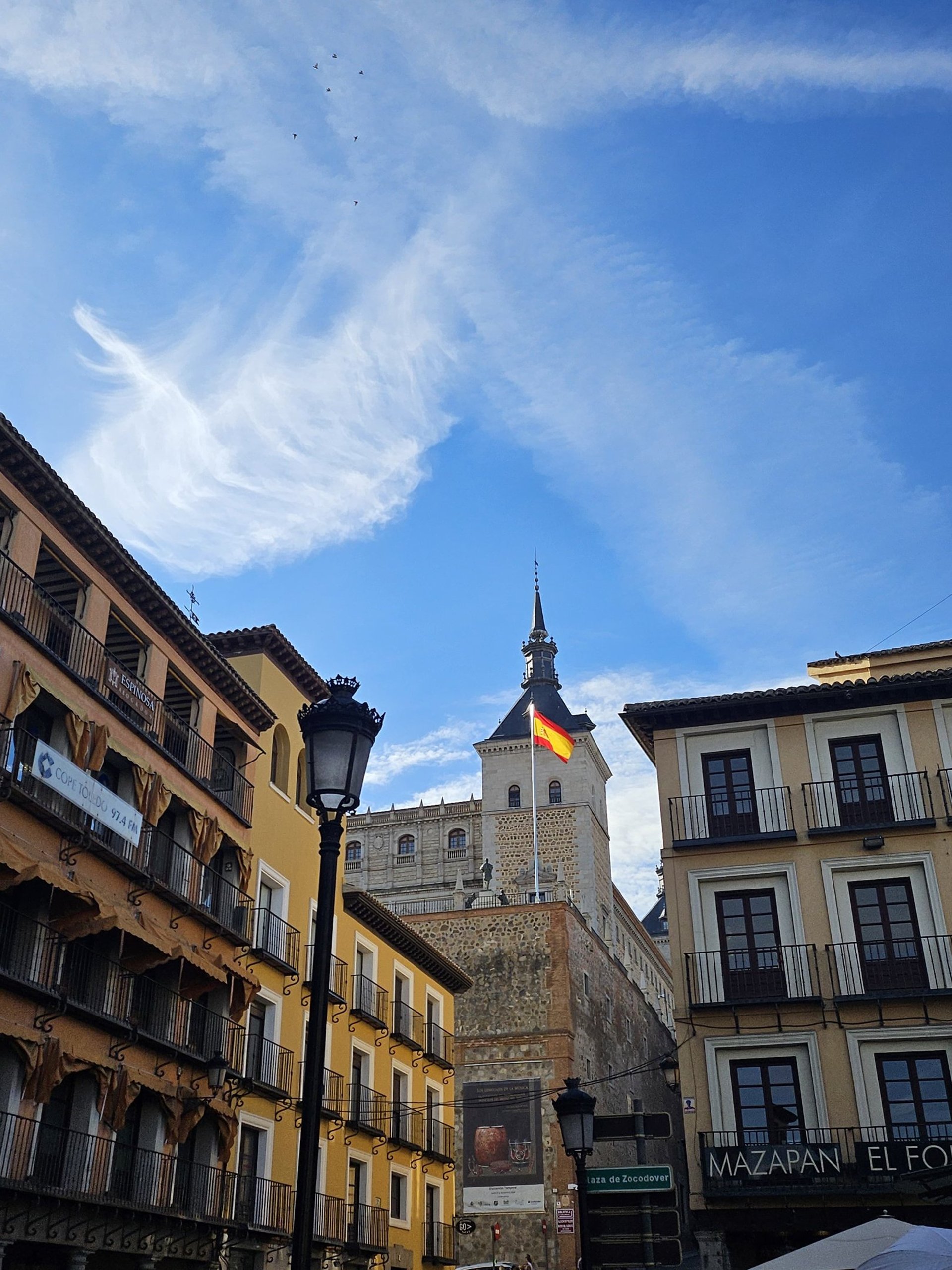 black blue and yellow textile