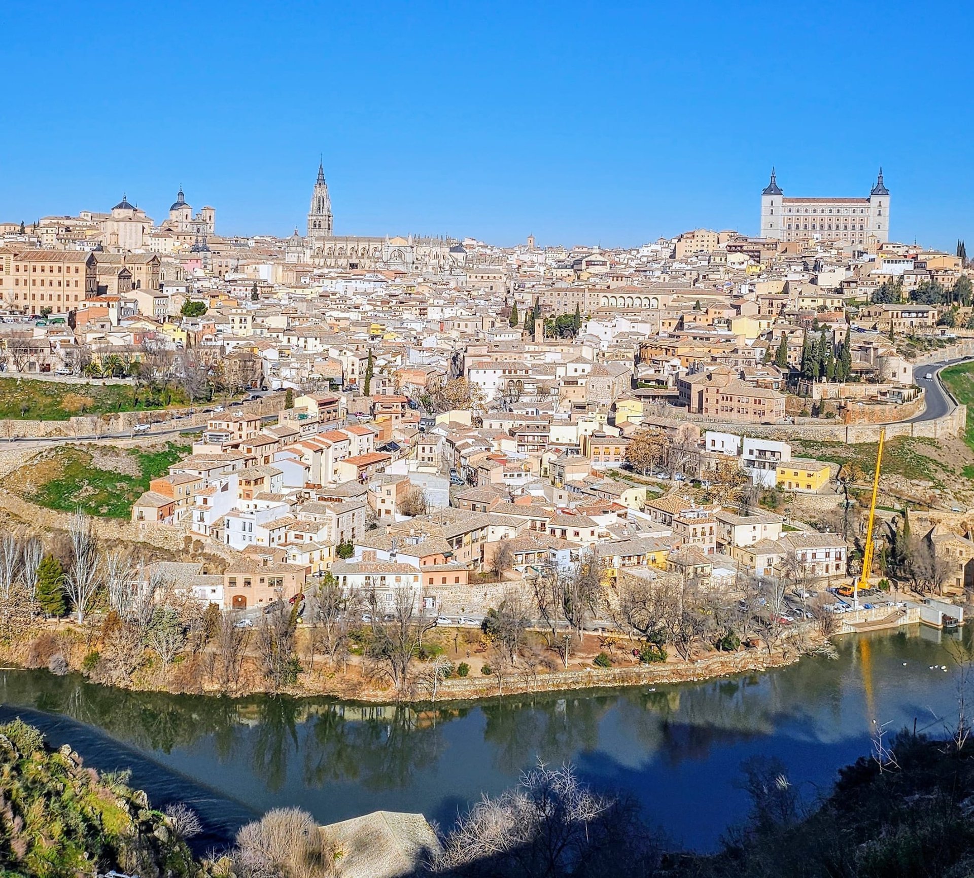 black blue and yellow textile