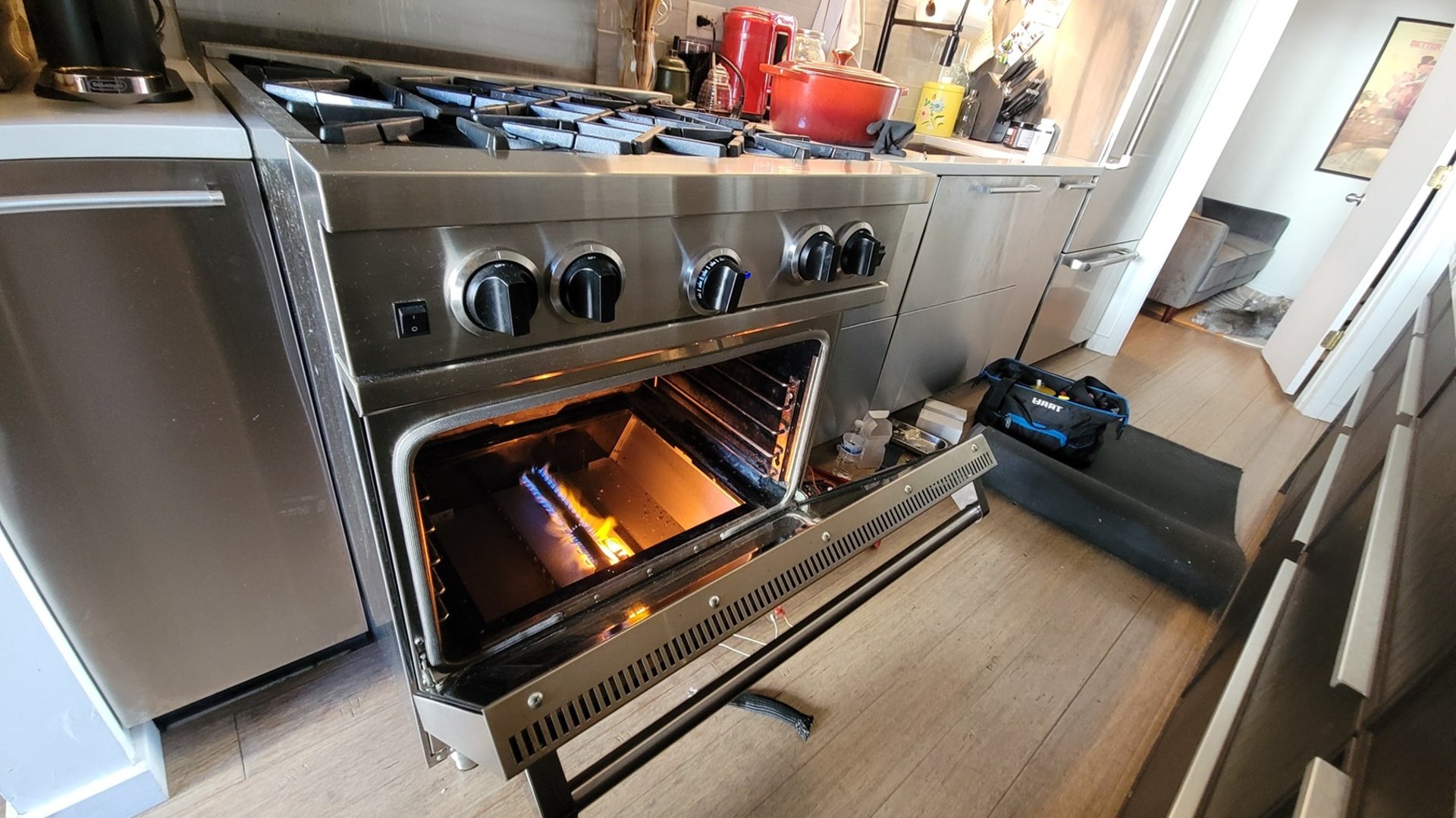 Viking gas oven igniter repair Long Beach California