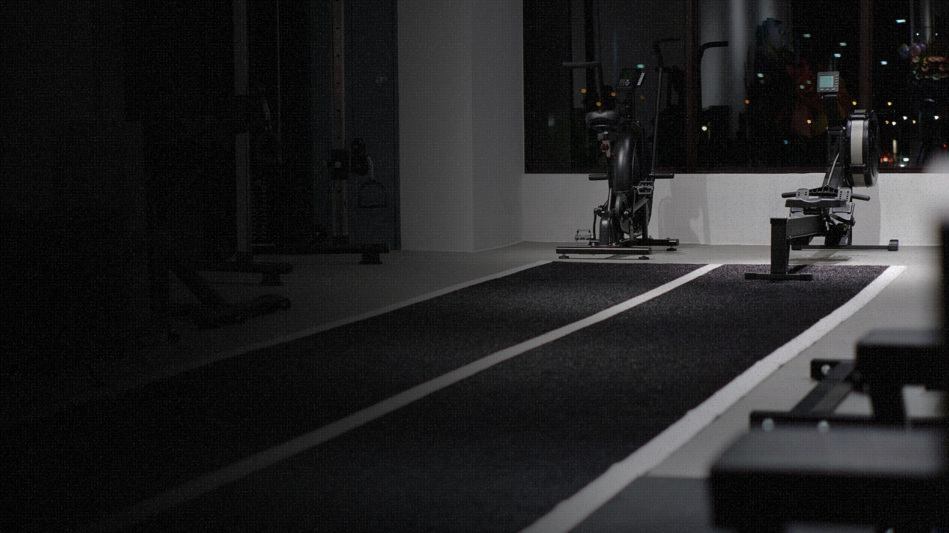 grayscale photo of man exercising