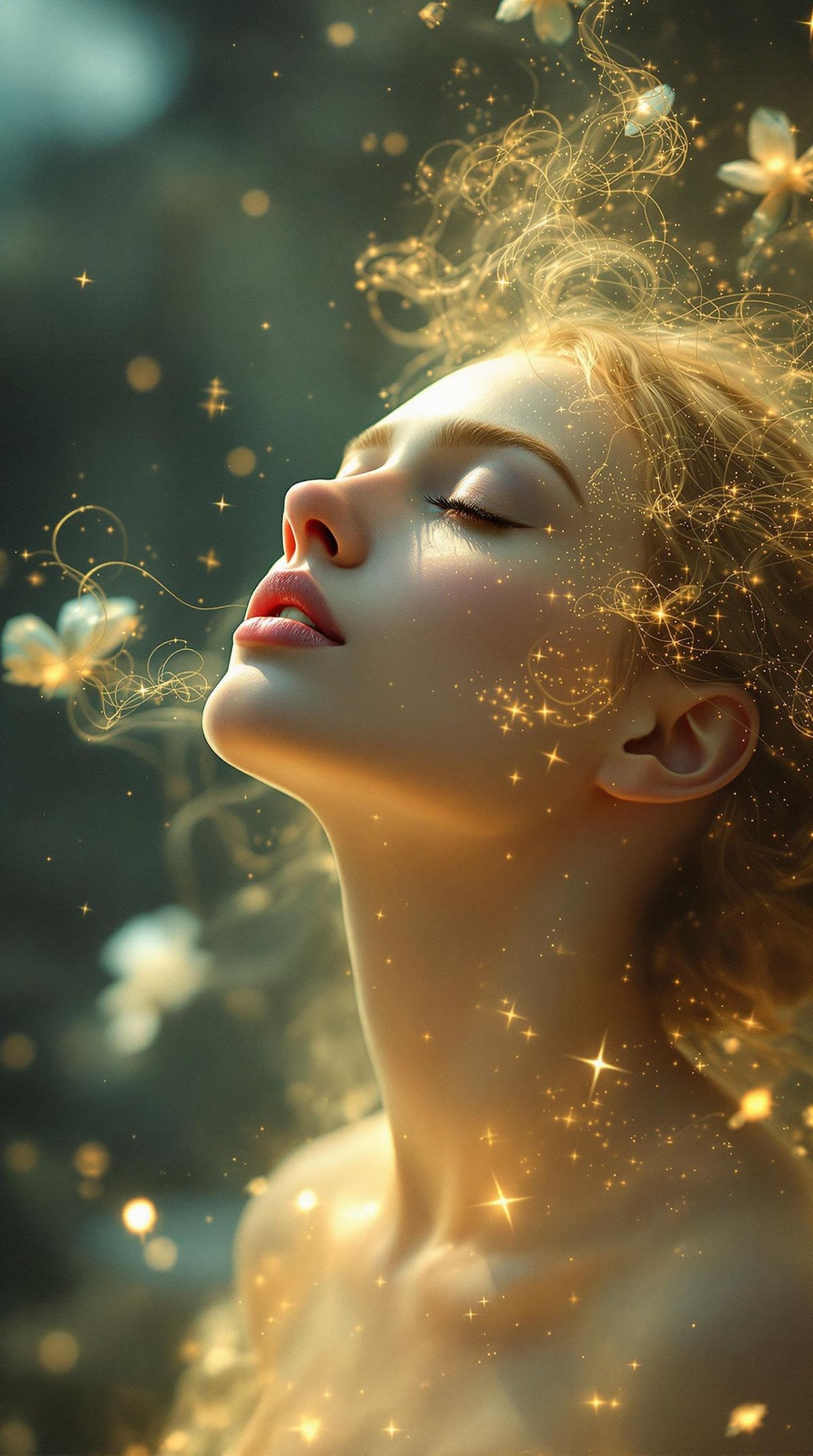 an abstract photo of a curved building with a blue sky in the background