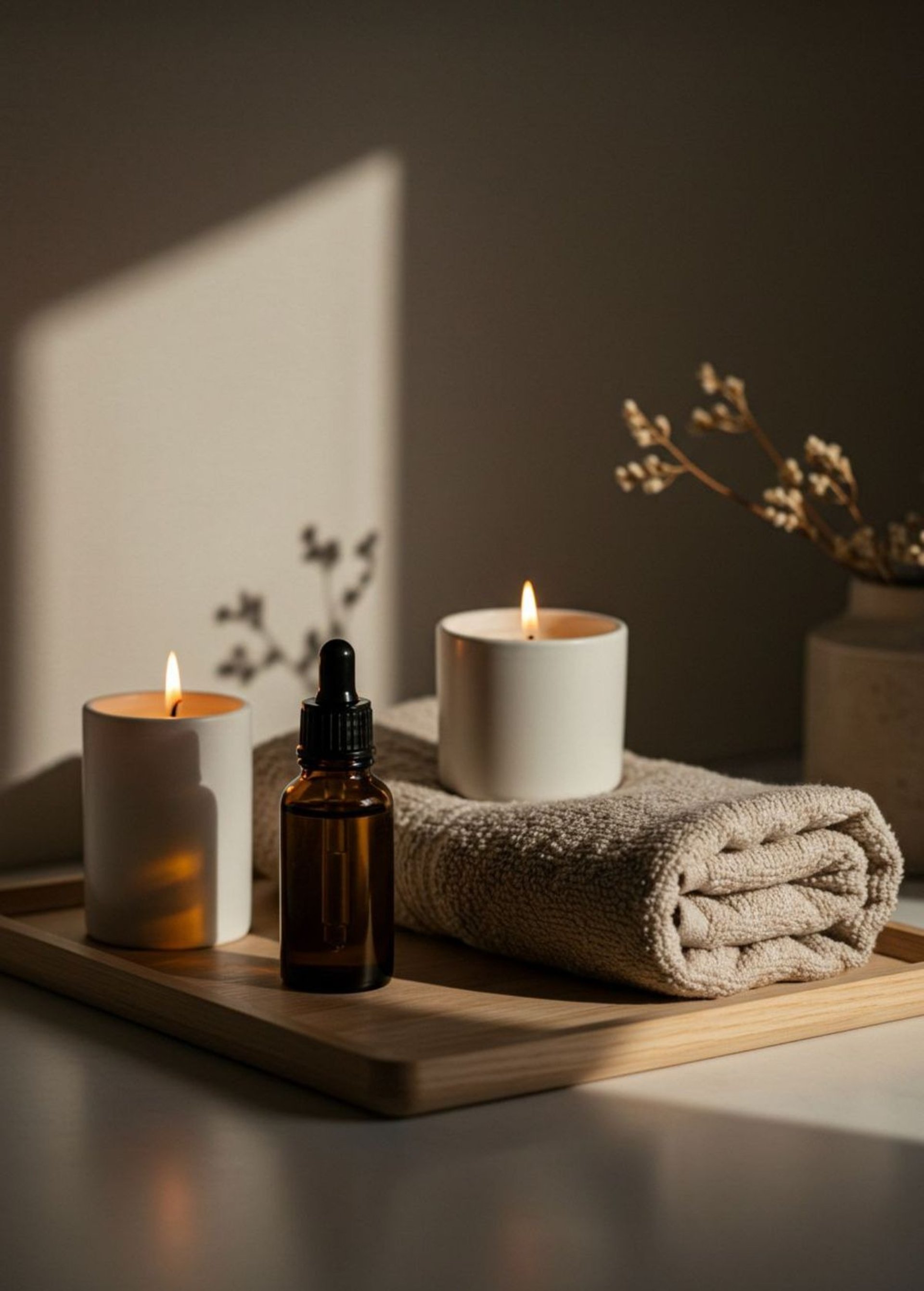 an abstract photo of a curved building with a blue sky in the background