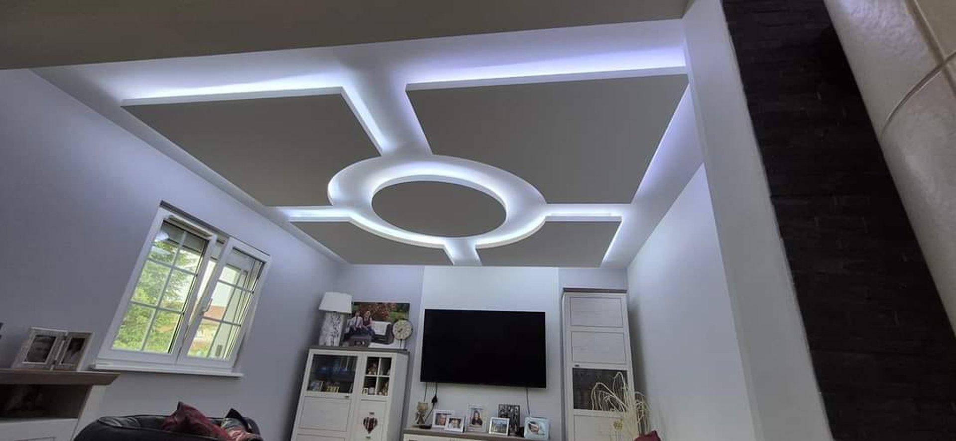 black and brown leather padded tub sofa