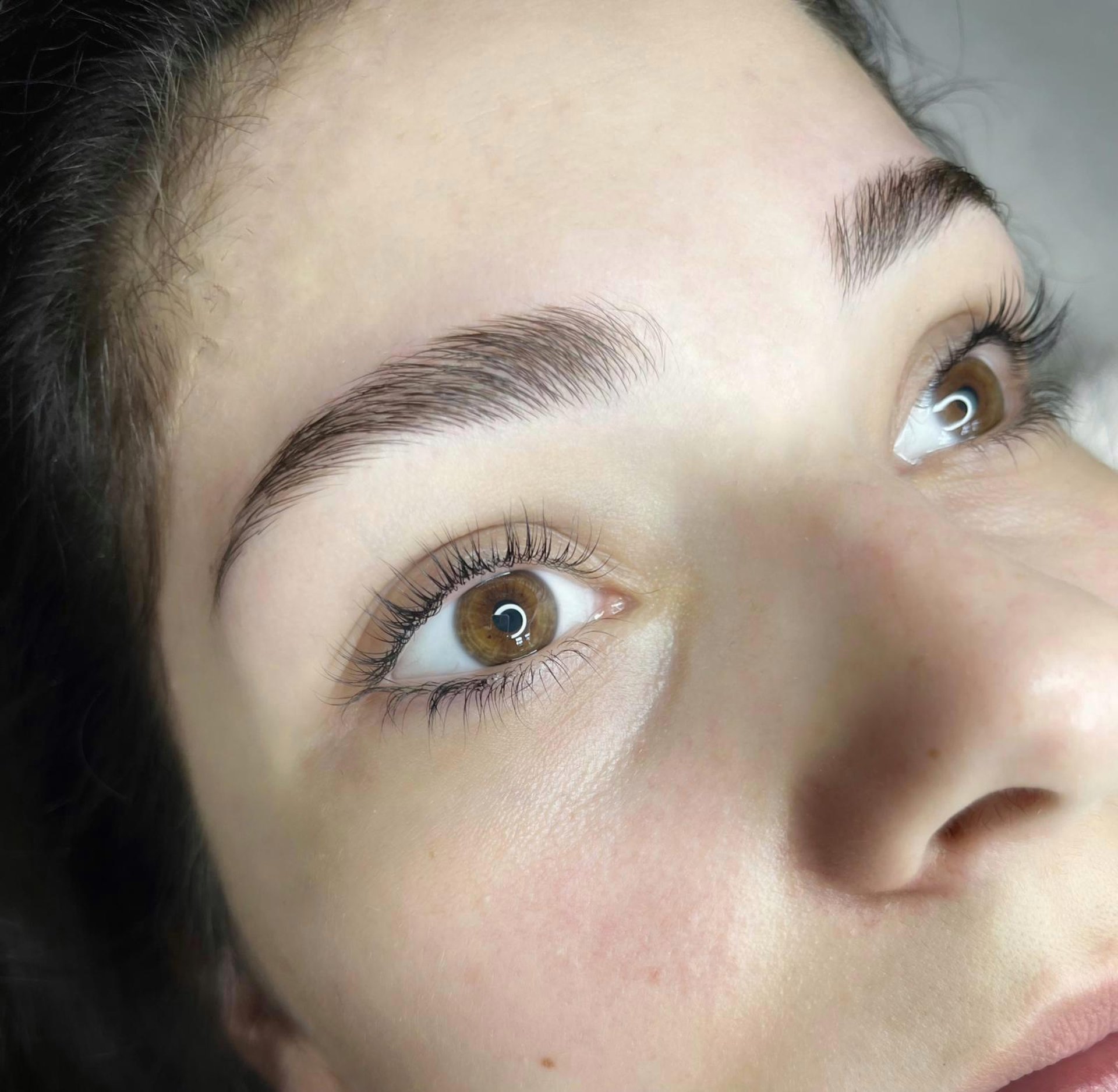 a close up of white flowers
