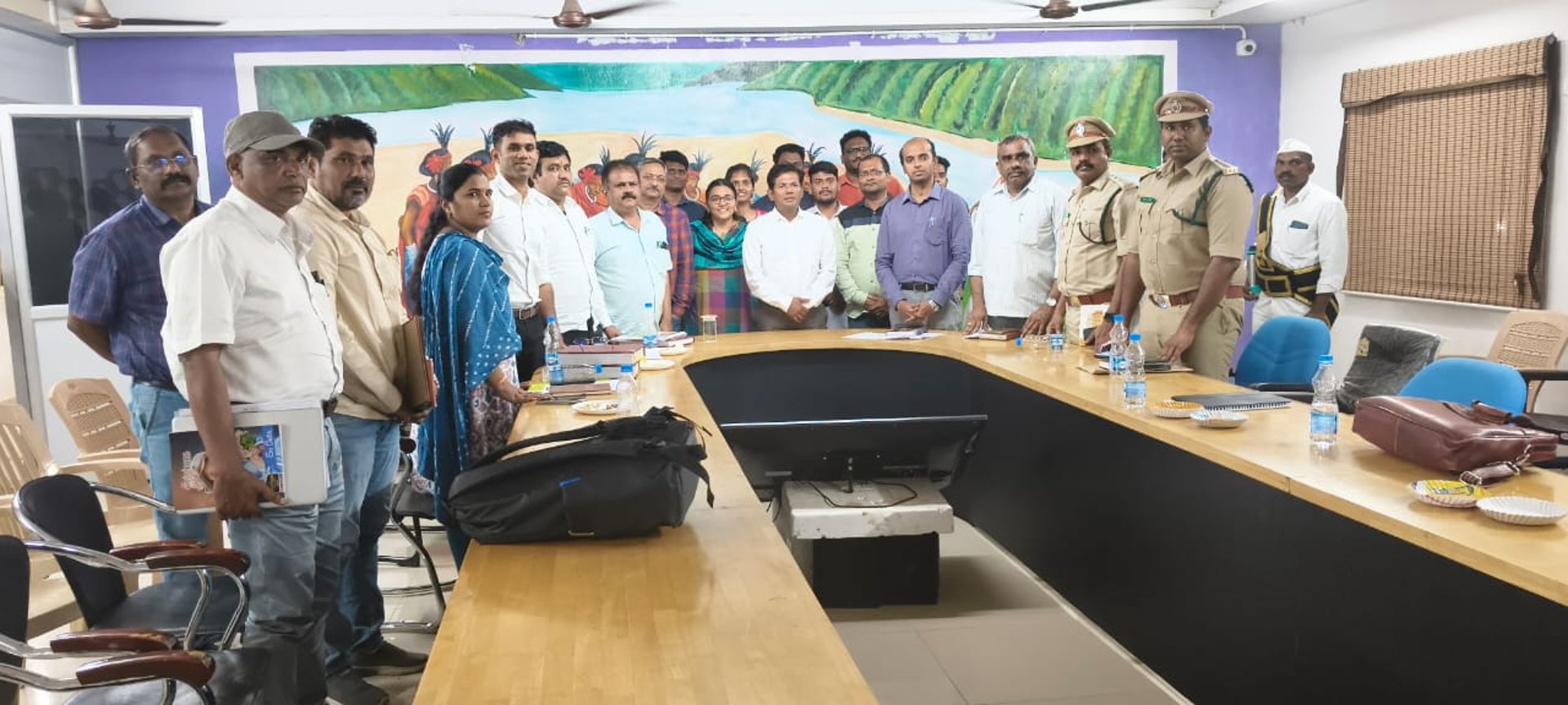 a person in a body of water