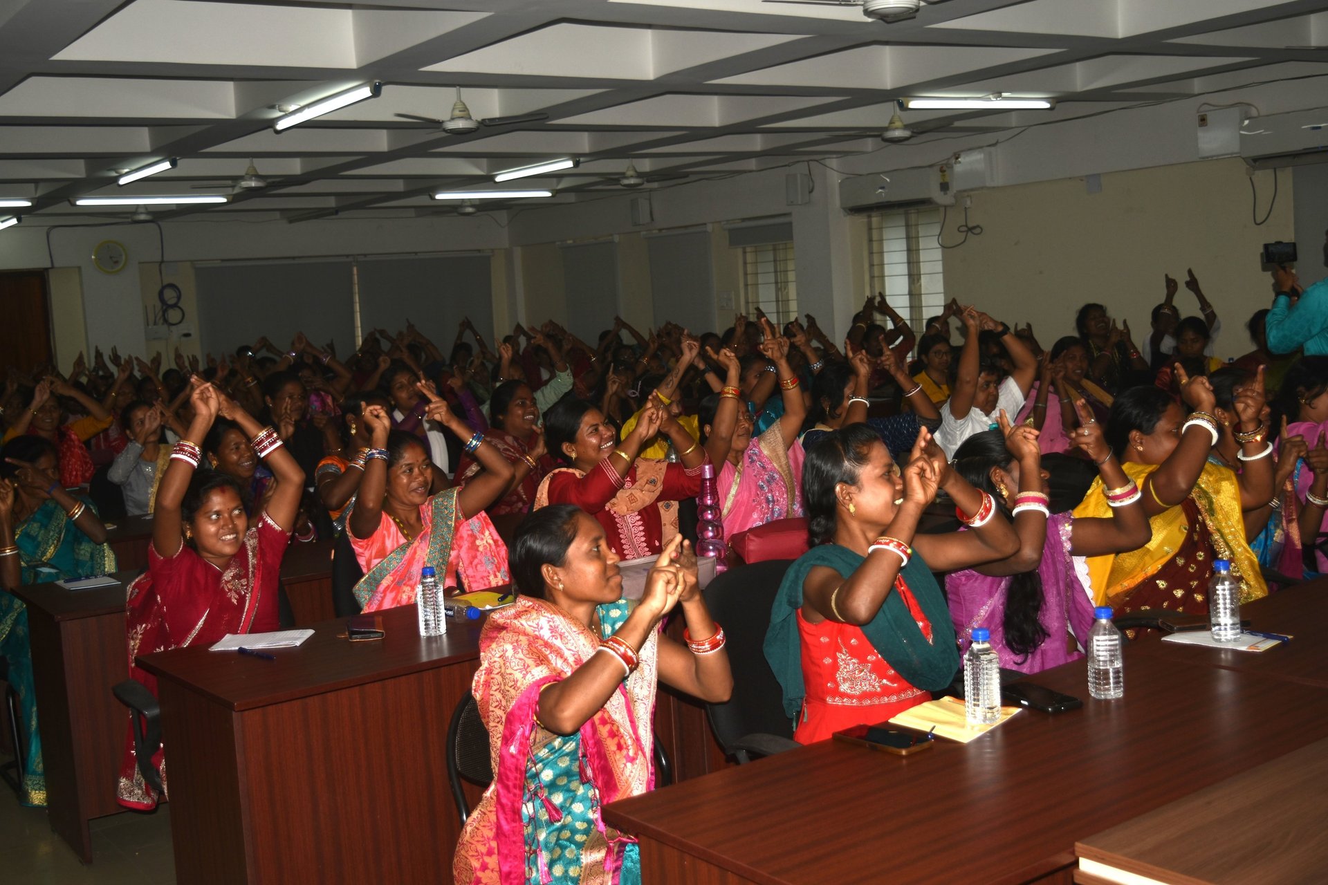a person in a body of water