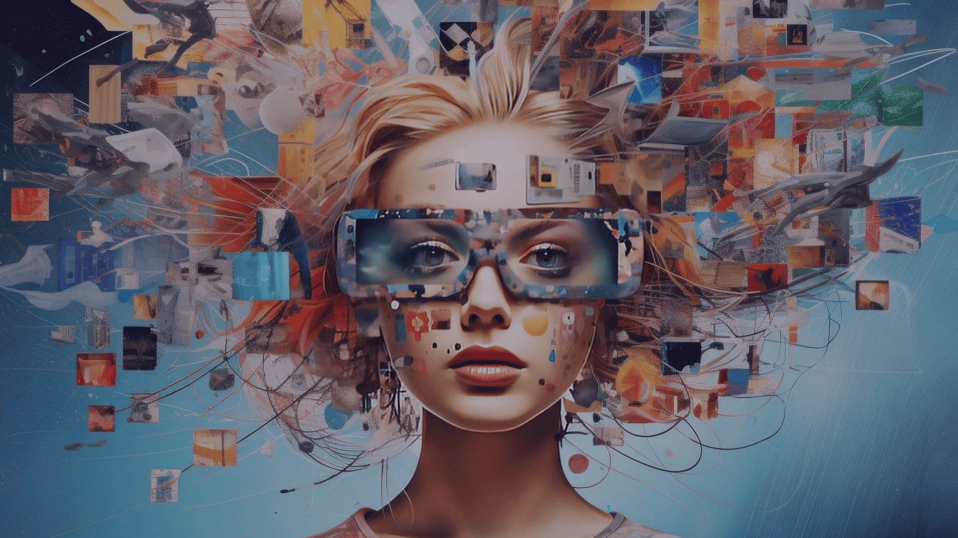 multicolored marketing freestanding letter