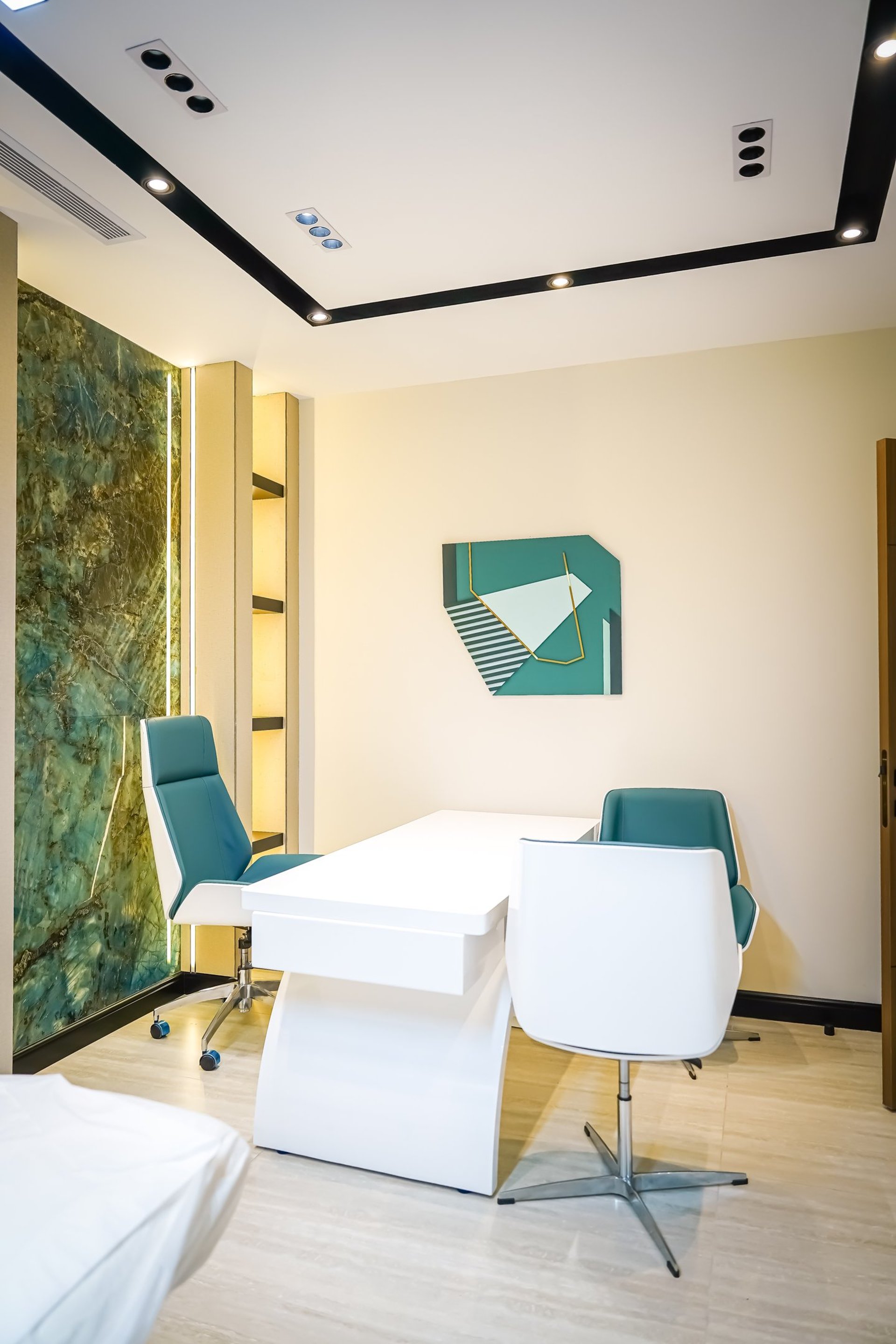 woman wearing yellow long-sleeved dress under white clouds and blue sky during daytime