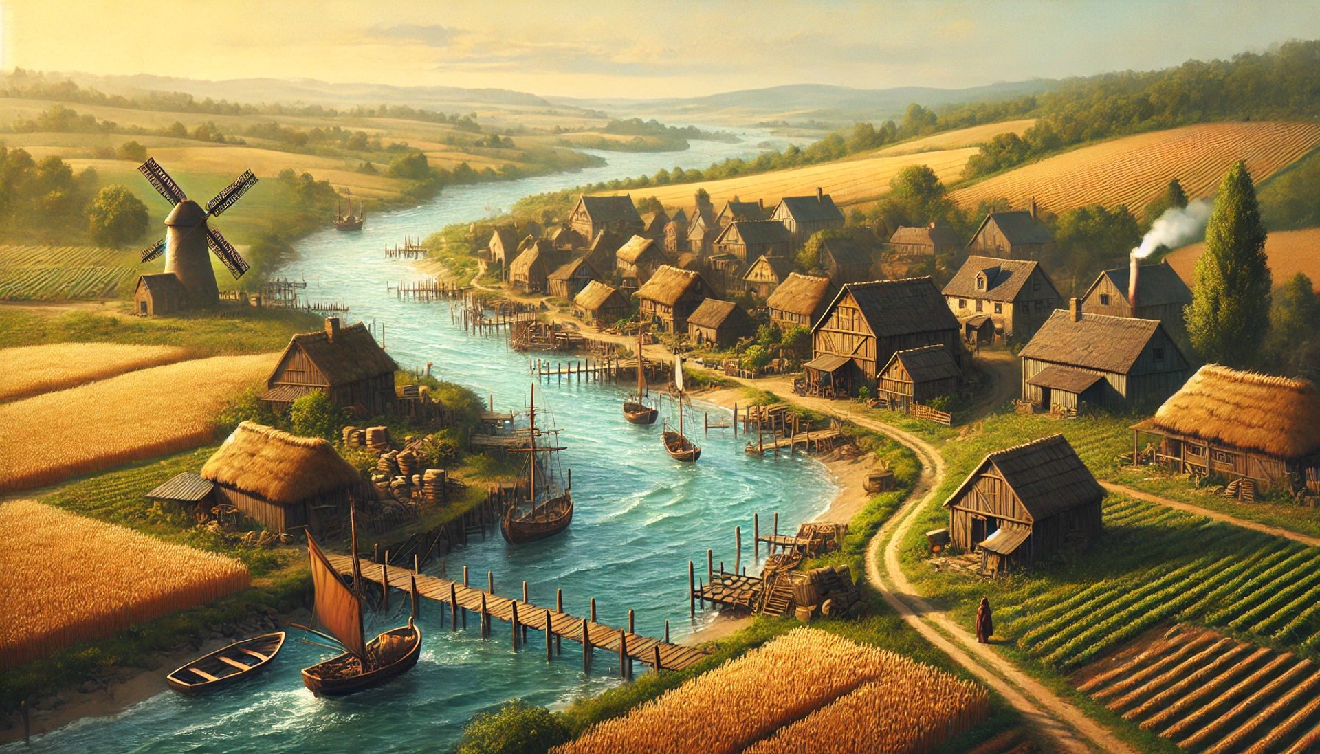 Village in Freeport Countryside