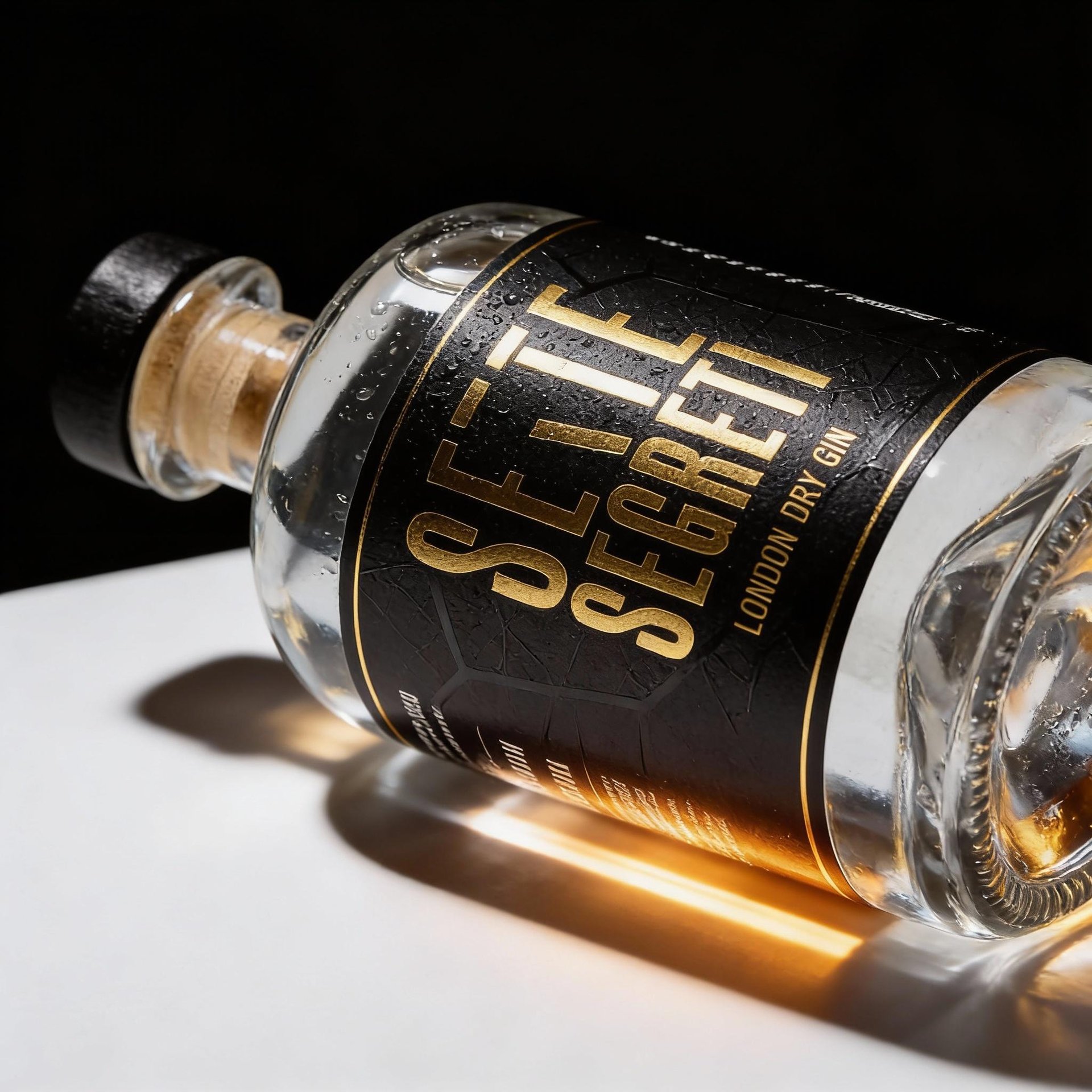 an abstract photo of a curved building with a blue sky in the background