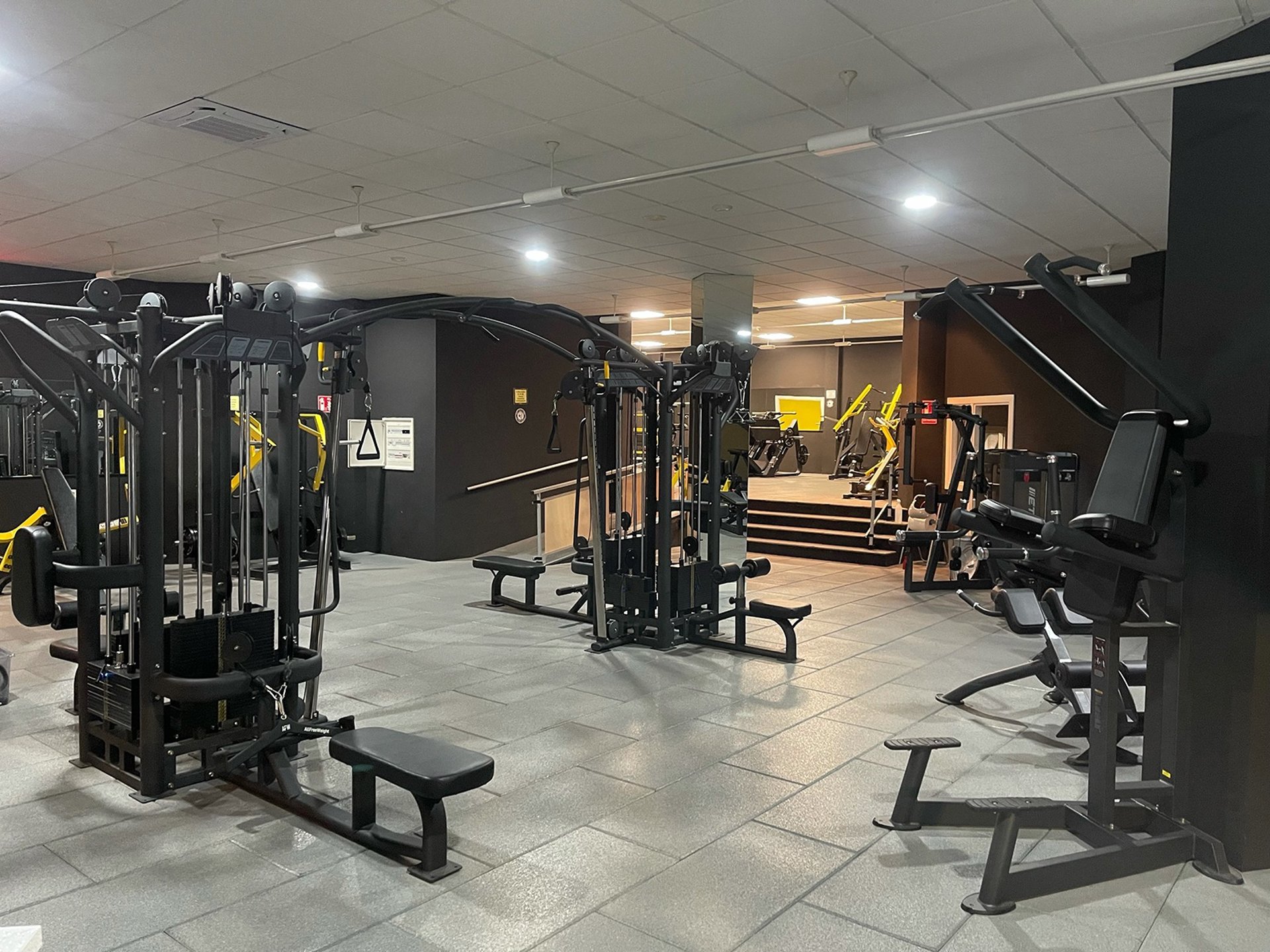 black blue and yellow textile