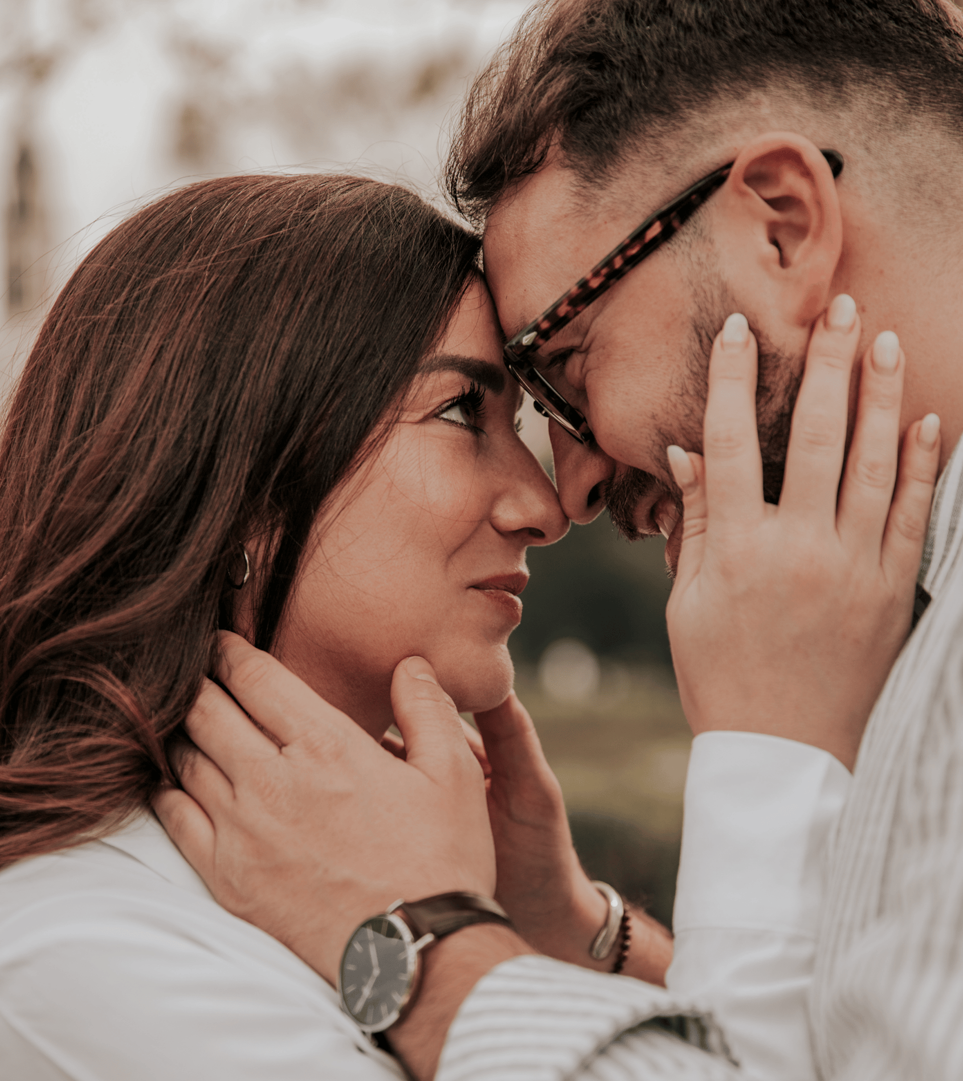 a close up of a person's hand holding another person's hand