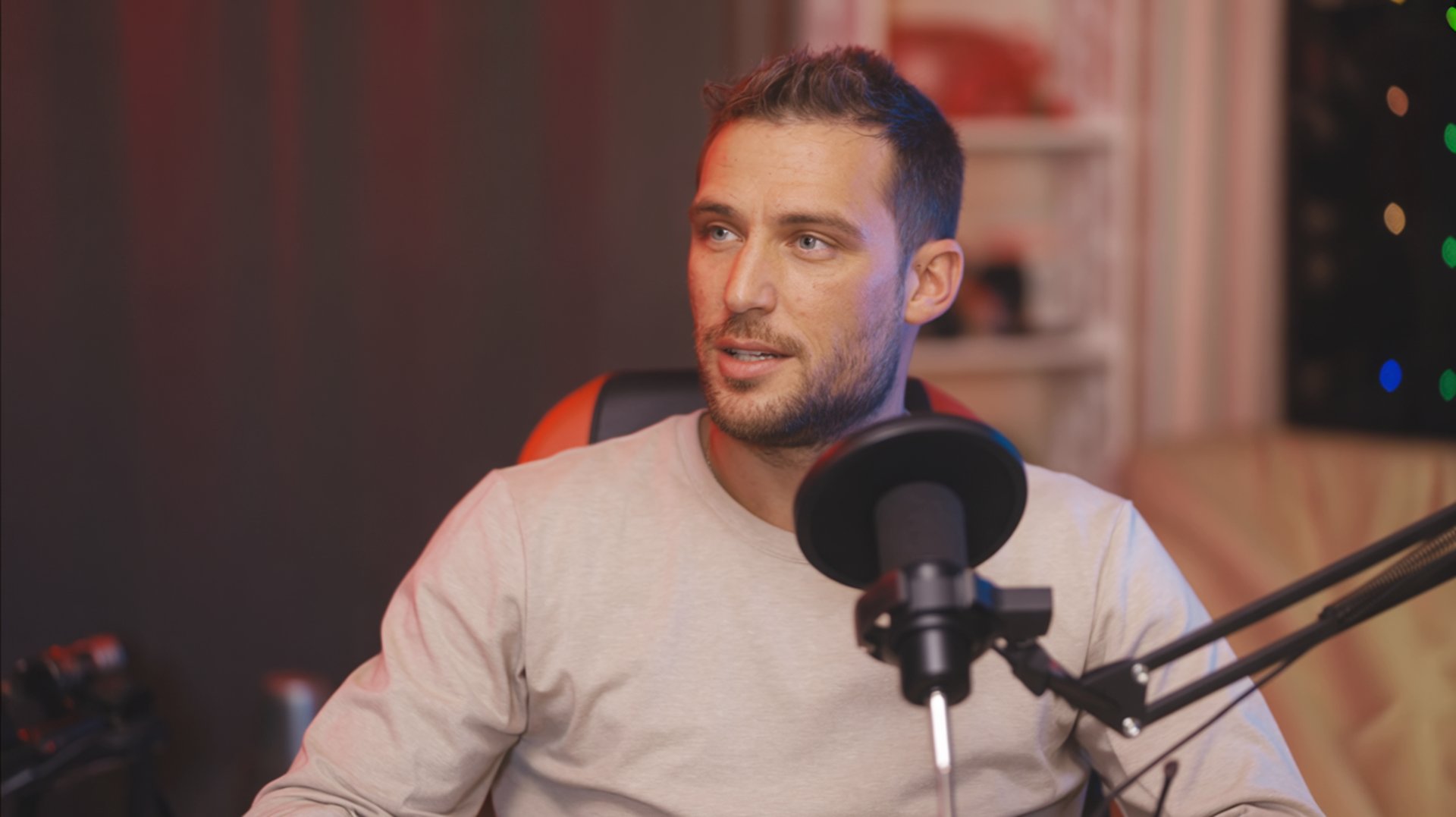 DJ on stage in front of audience