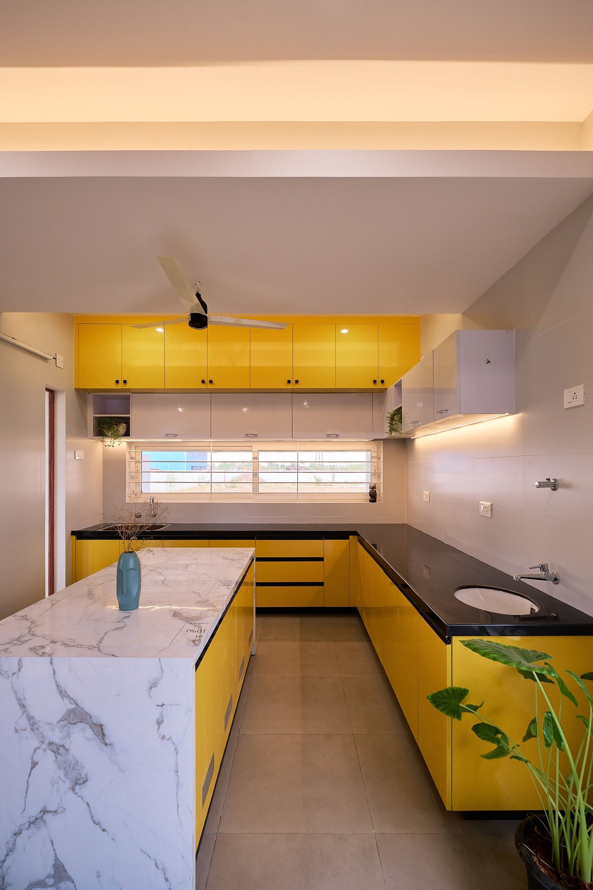 black blue and yellow textile