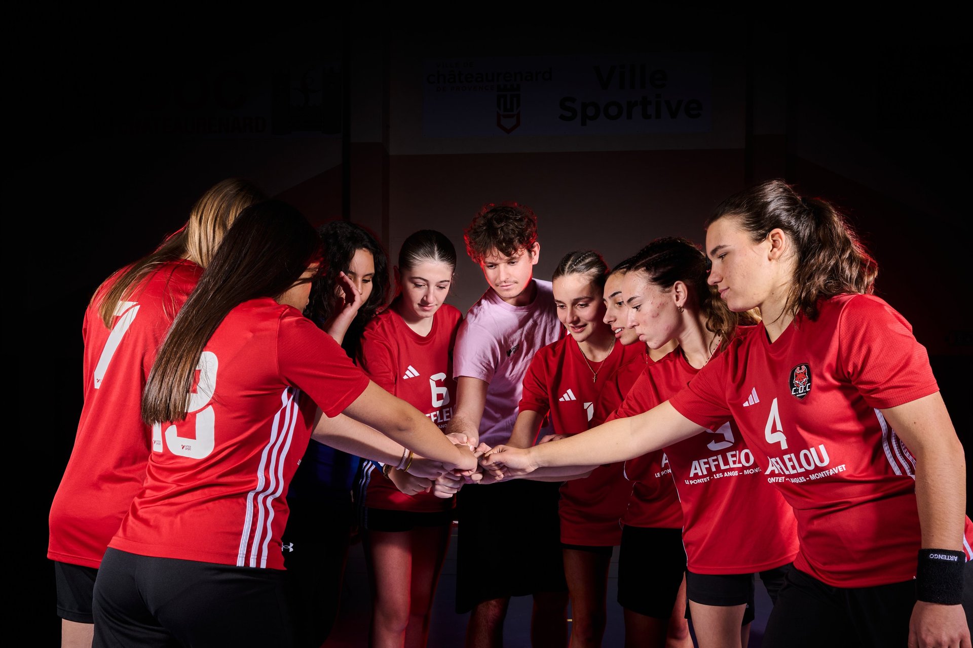 an abstract photo of a curved building with a blue sky in the background