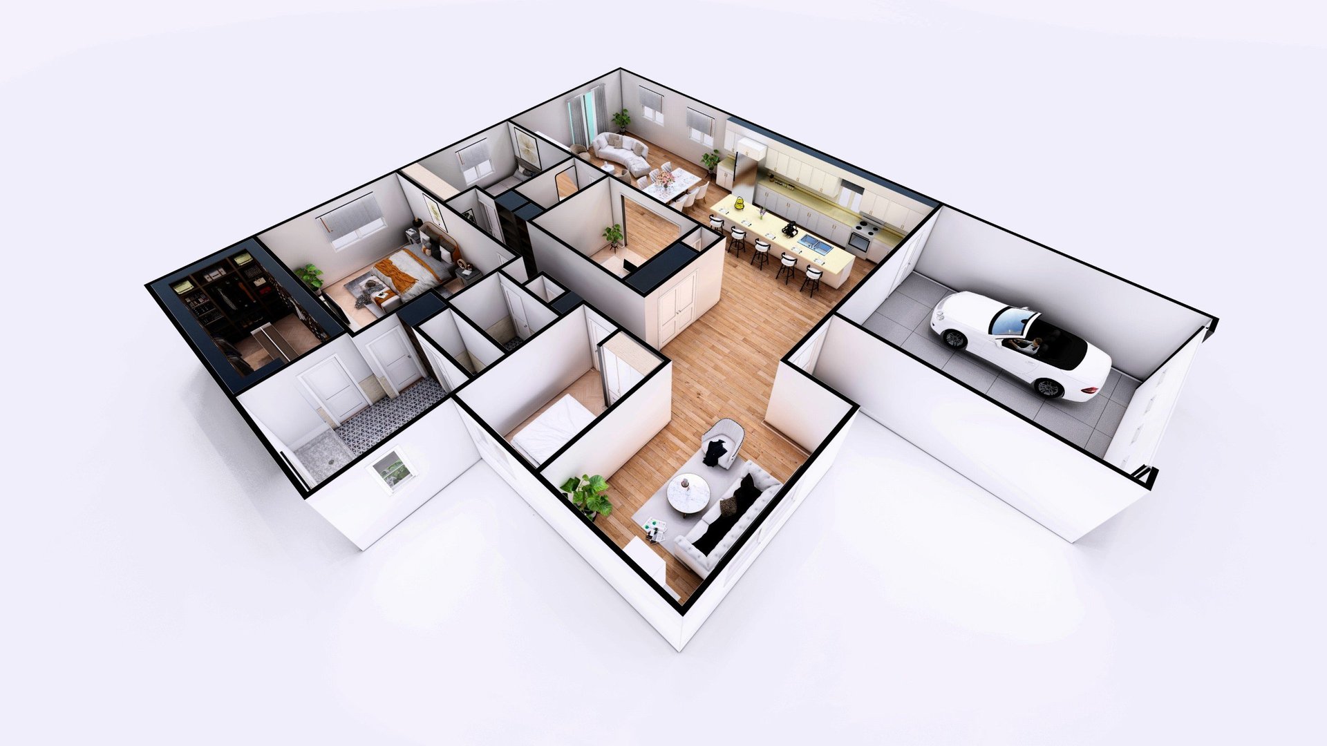 black and brown leather padded tub sofa