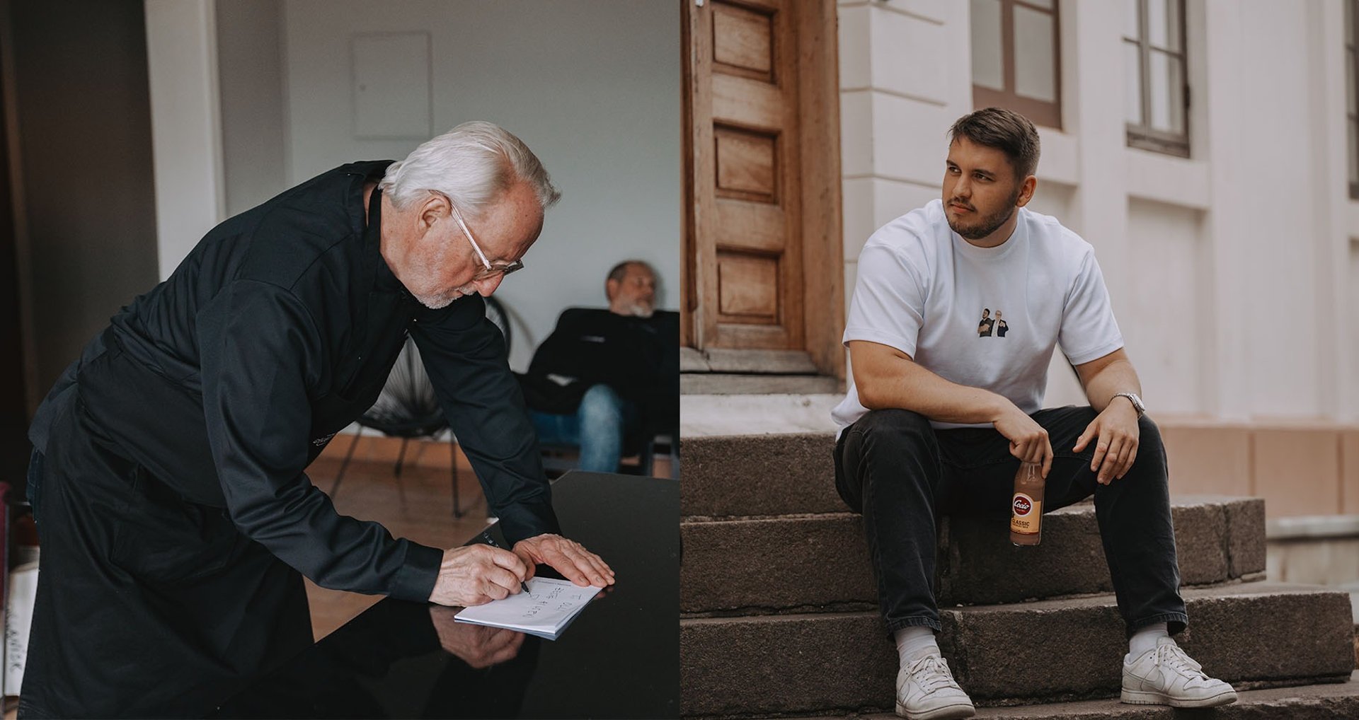 black and white bed linen