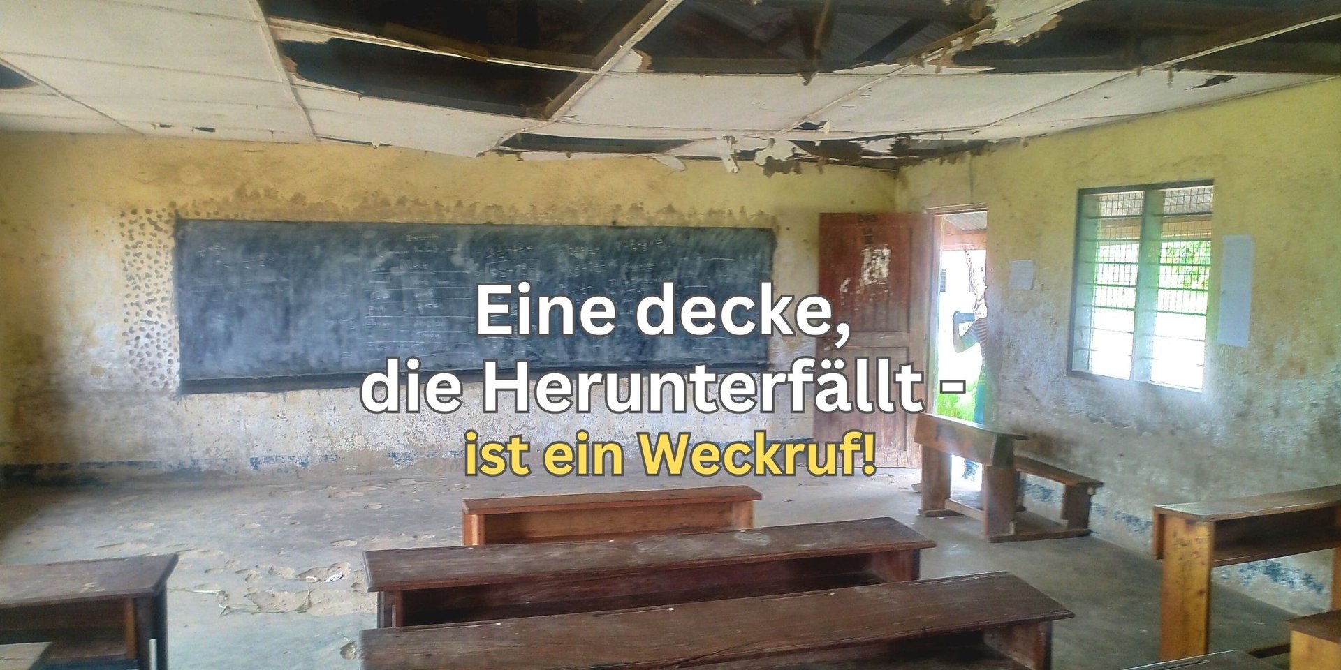 rootsandwings afrikanische schule unterstützen miembasabe s afrikanische schule von aussen im zerfall