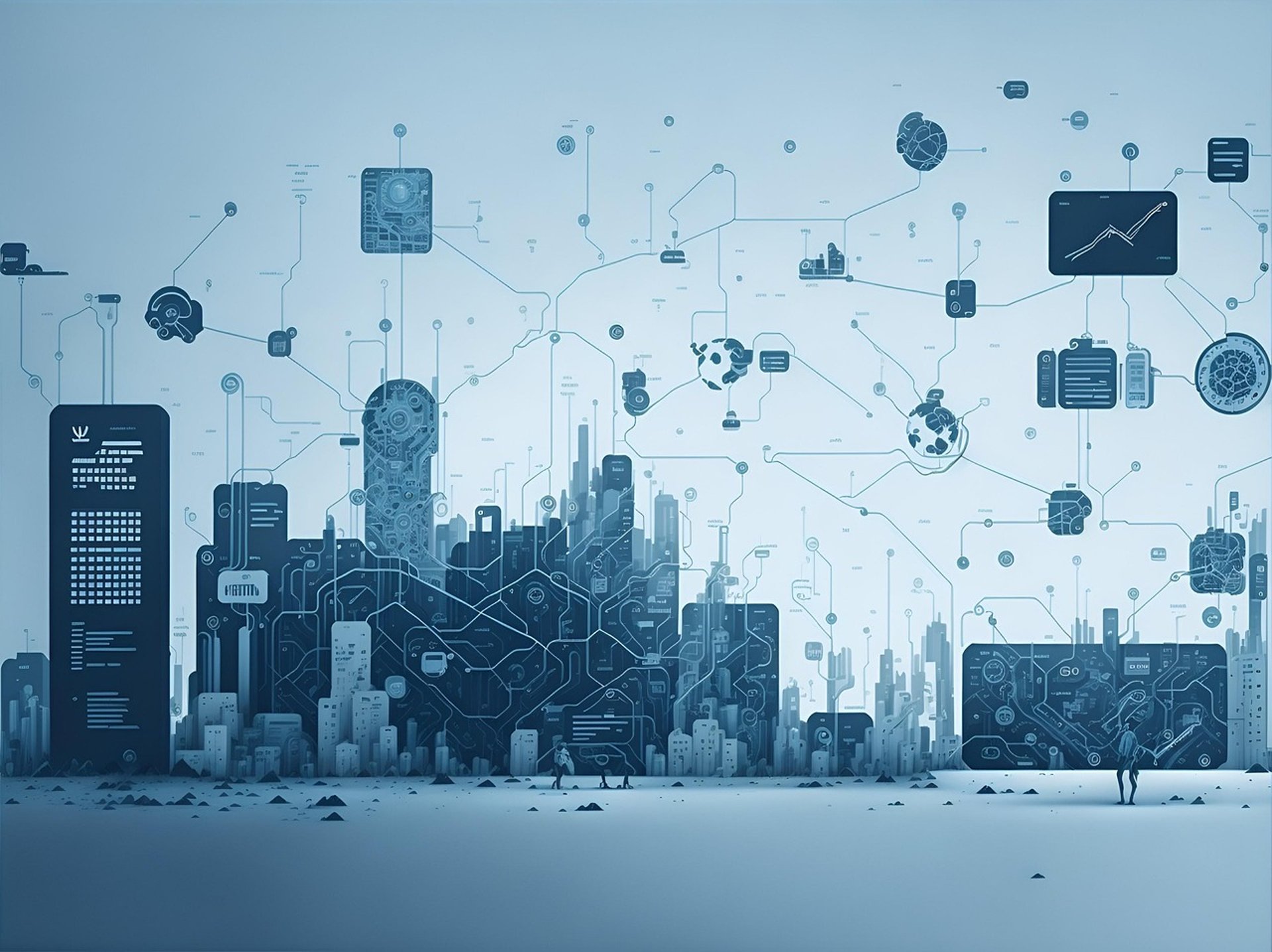 a computer on a desk