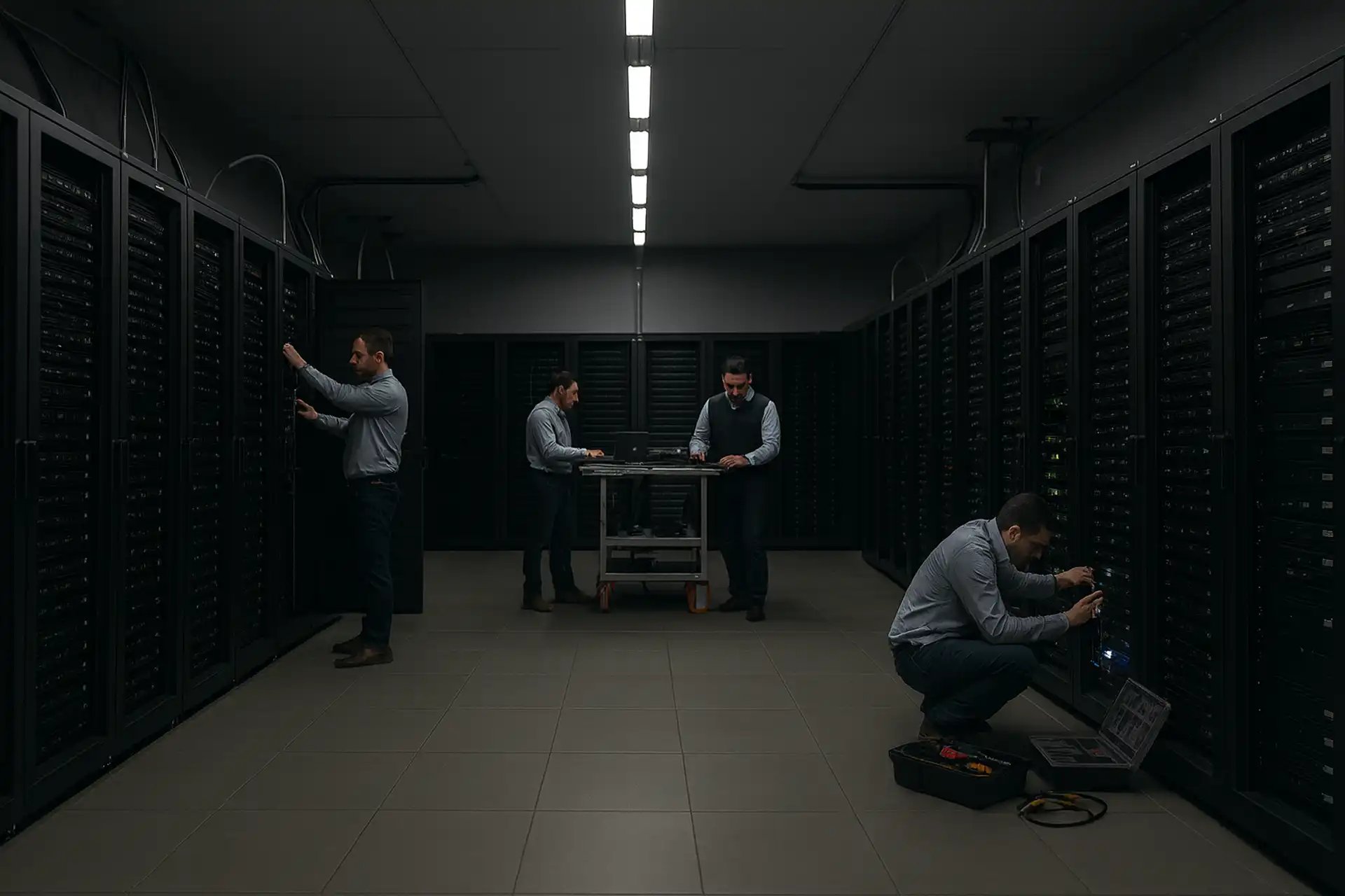 an abstract photo of a curved building with a blue sky in the background