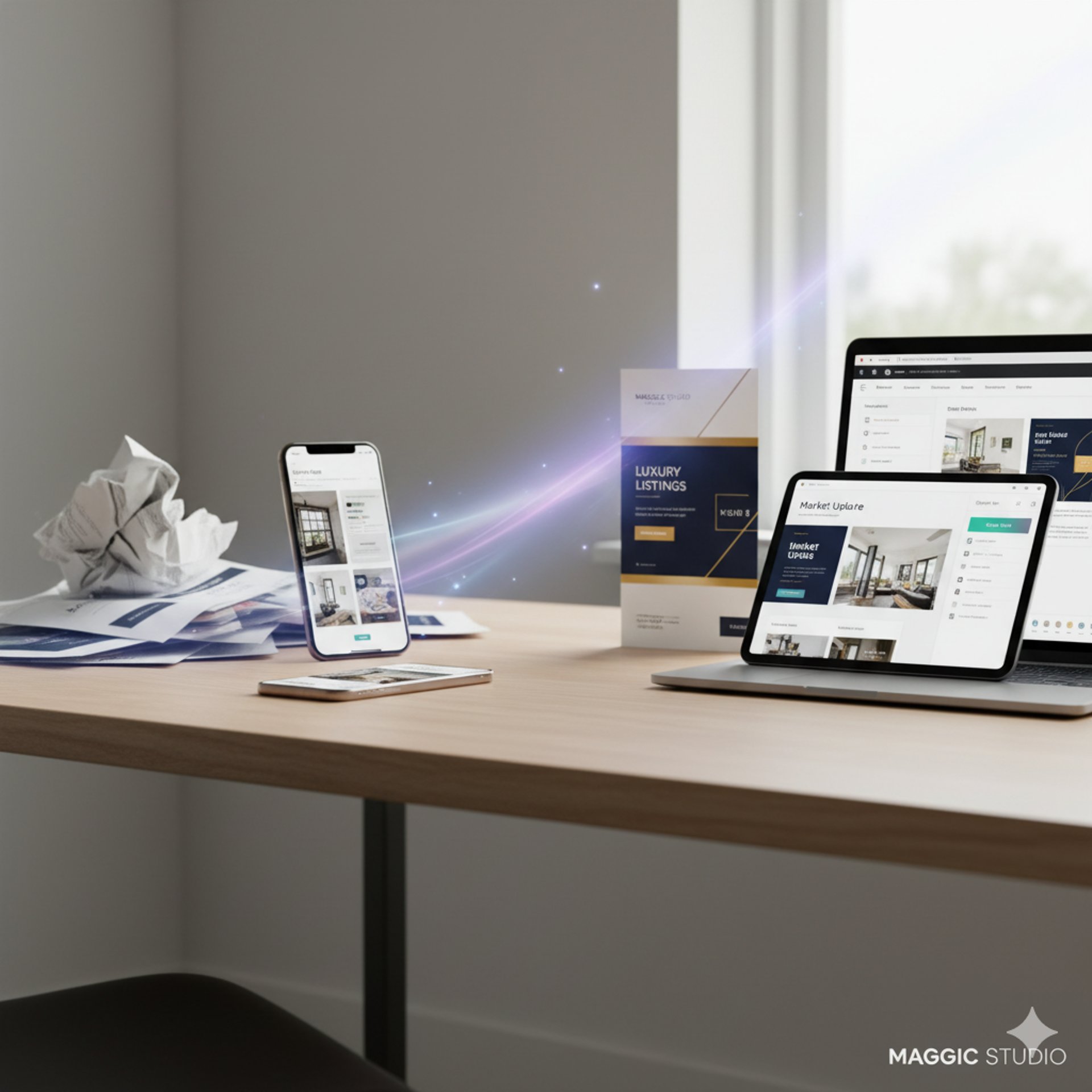 brown wooden frame on white and black checkered textile