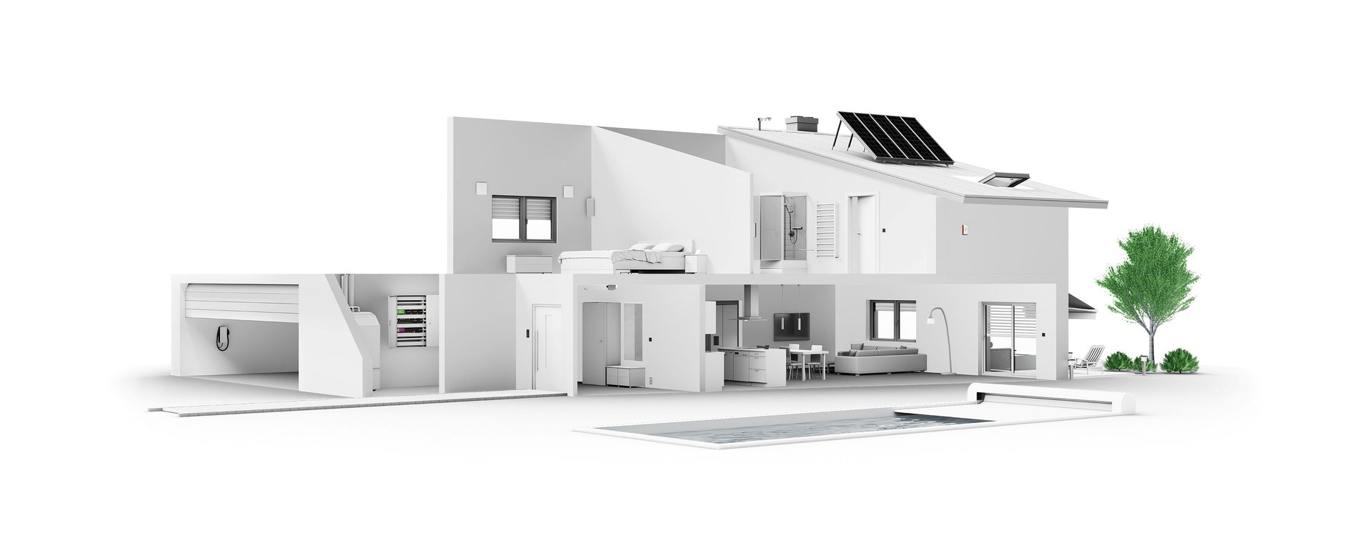 black and white bed linen