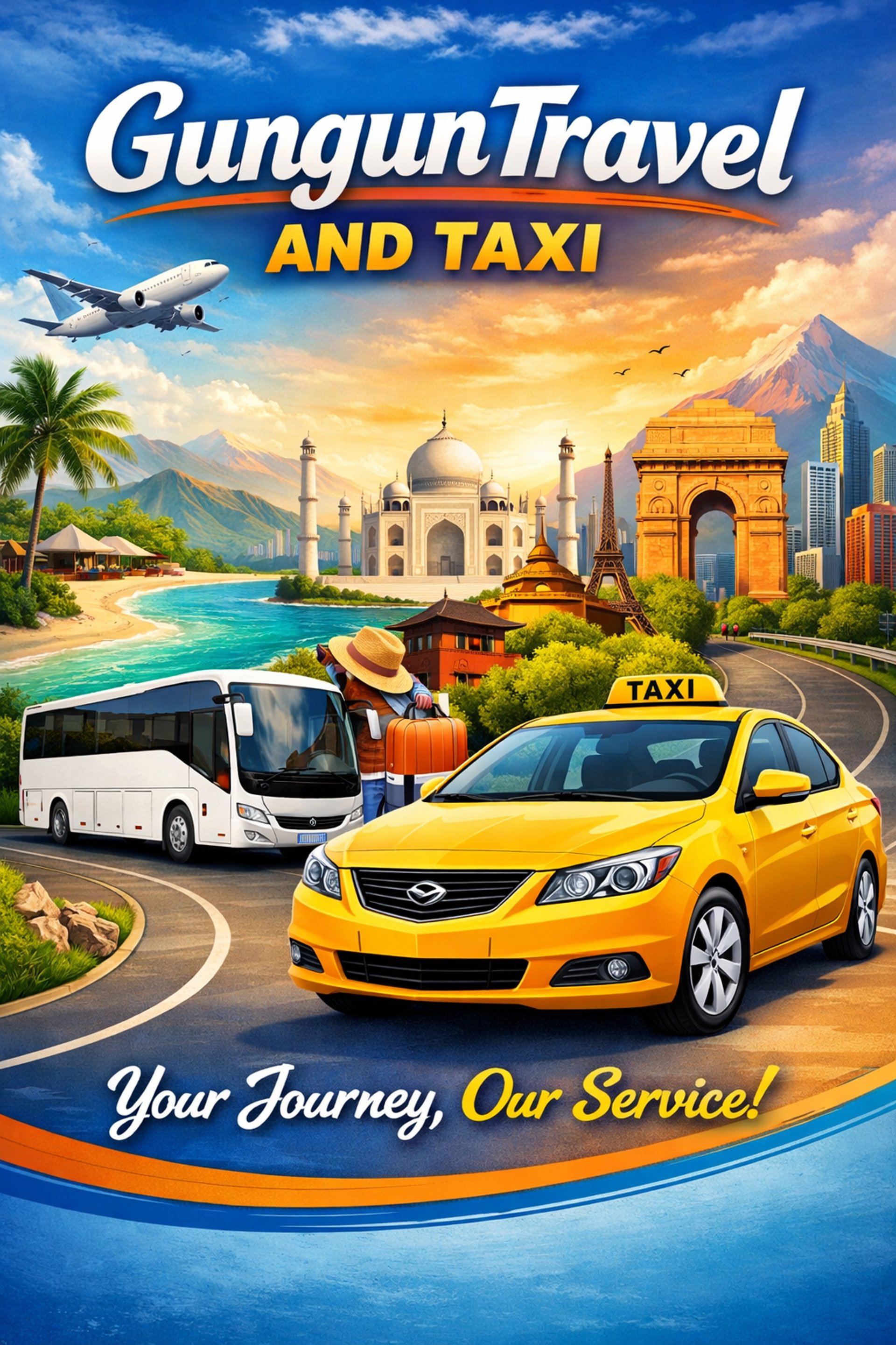 yellow taxi cab on road near white concrete building during daytime