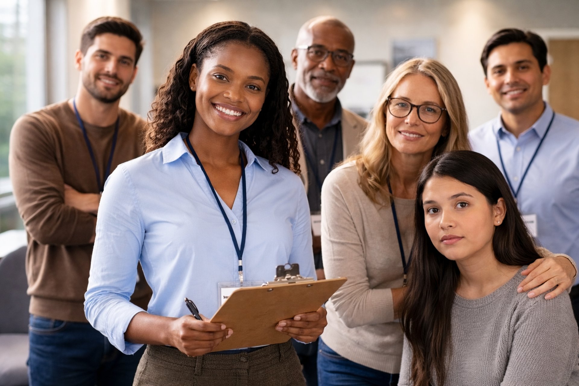an abstract photo of a curved building with a blue sky in the background