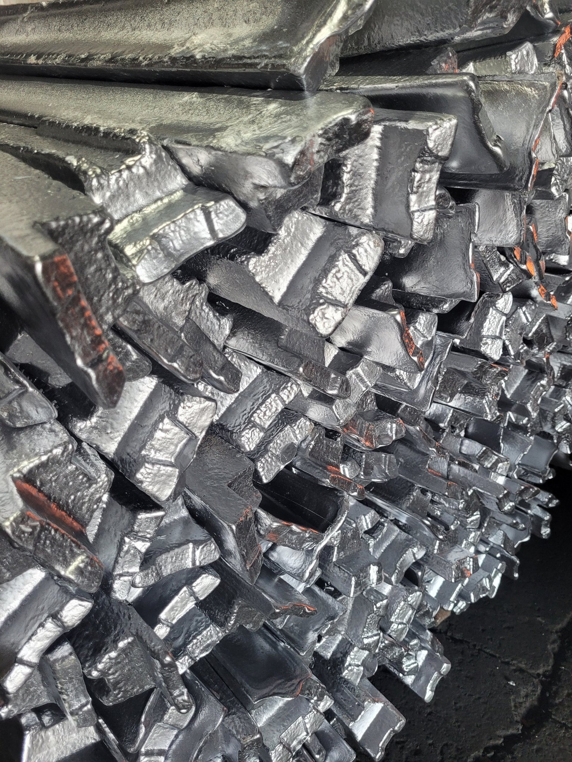 an abstract photo of a curved building with a blue sky in the background
