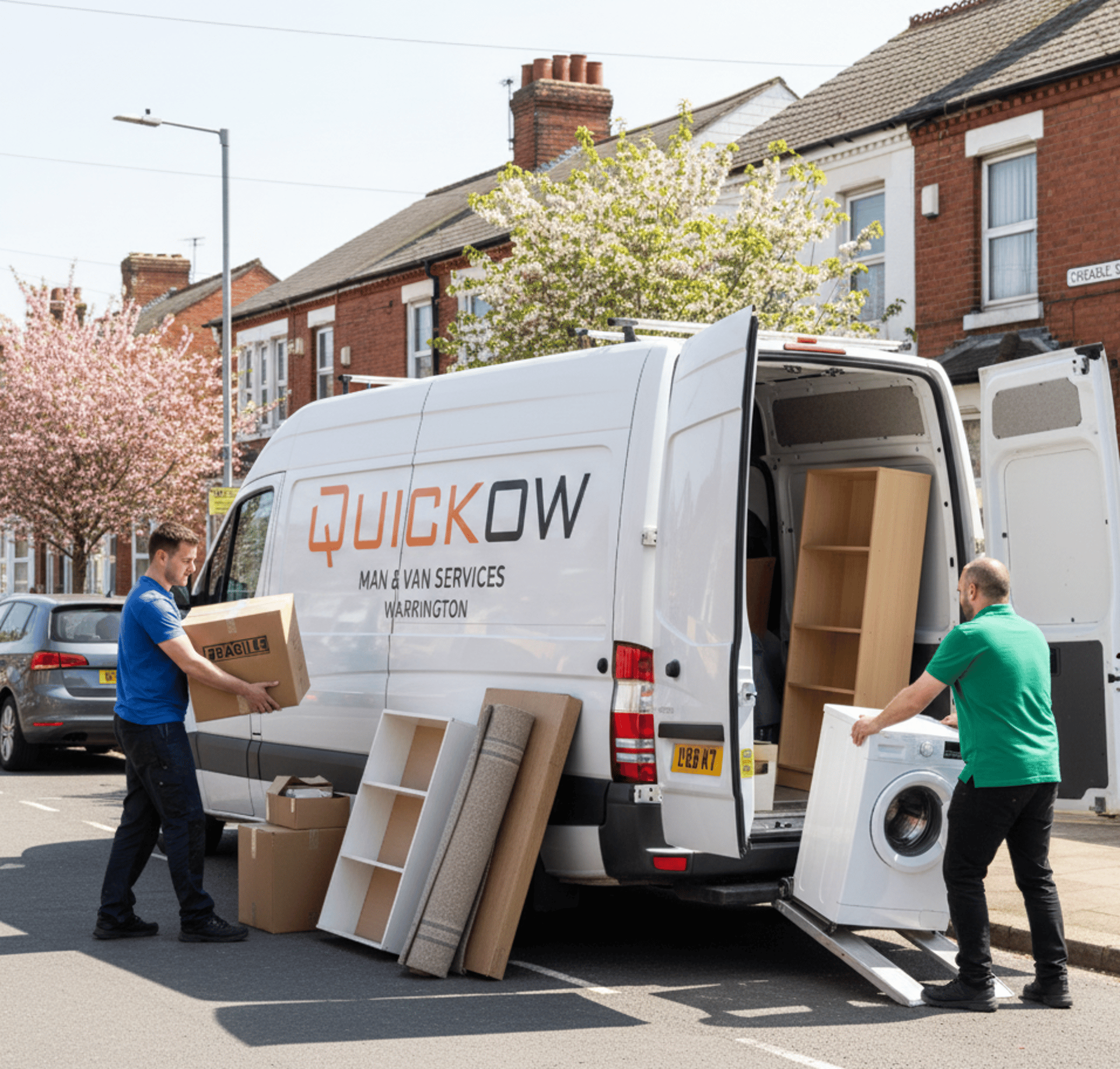 Man and Van in Warrington