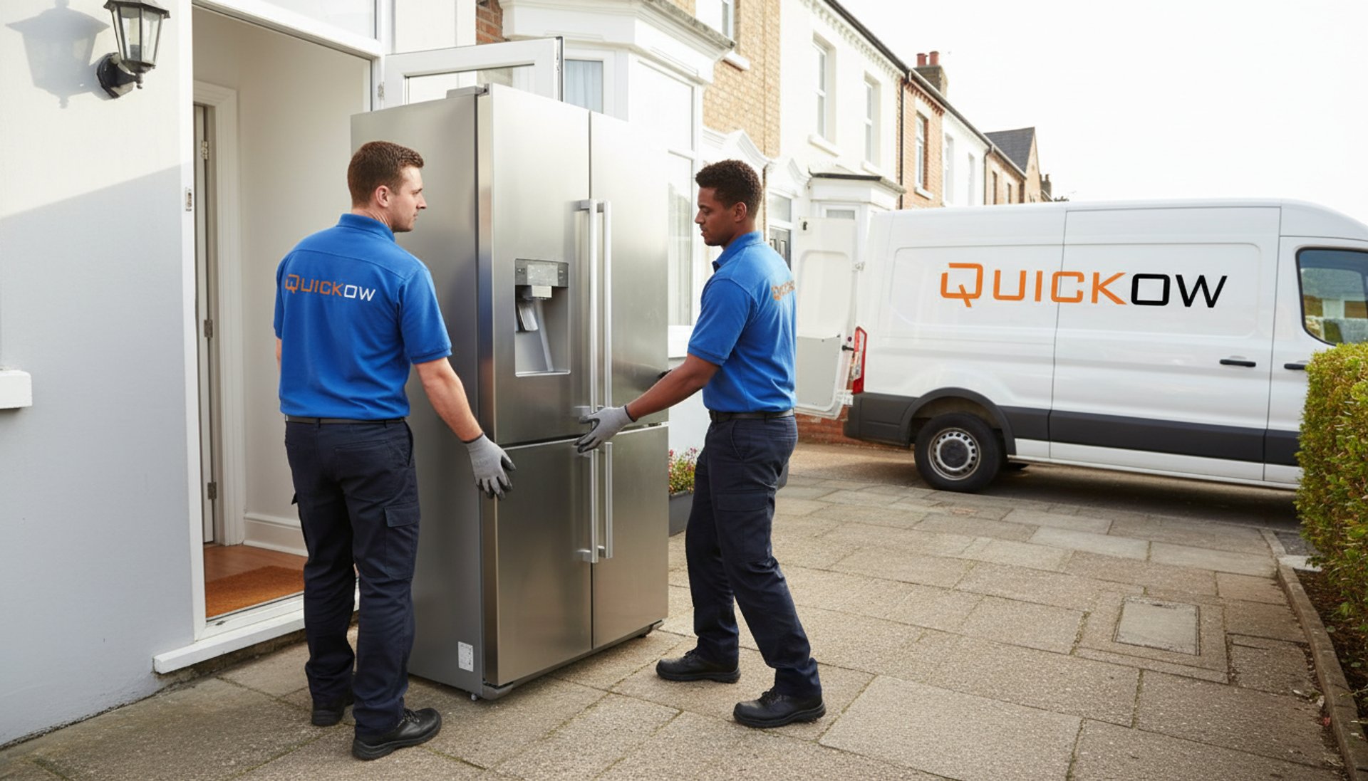 Same day fridge delivery by quickow
