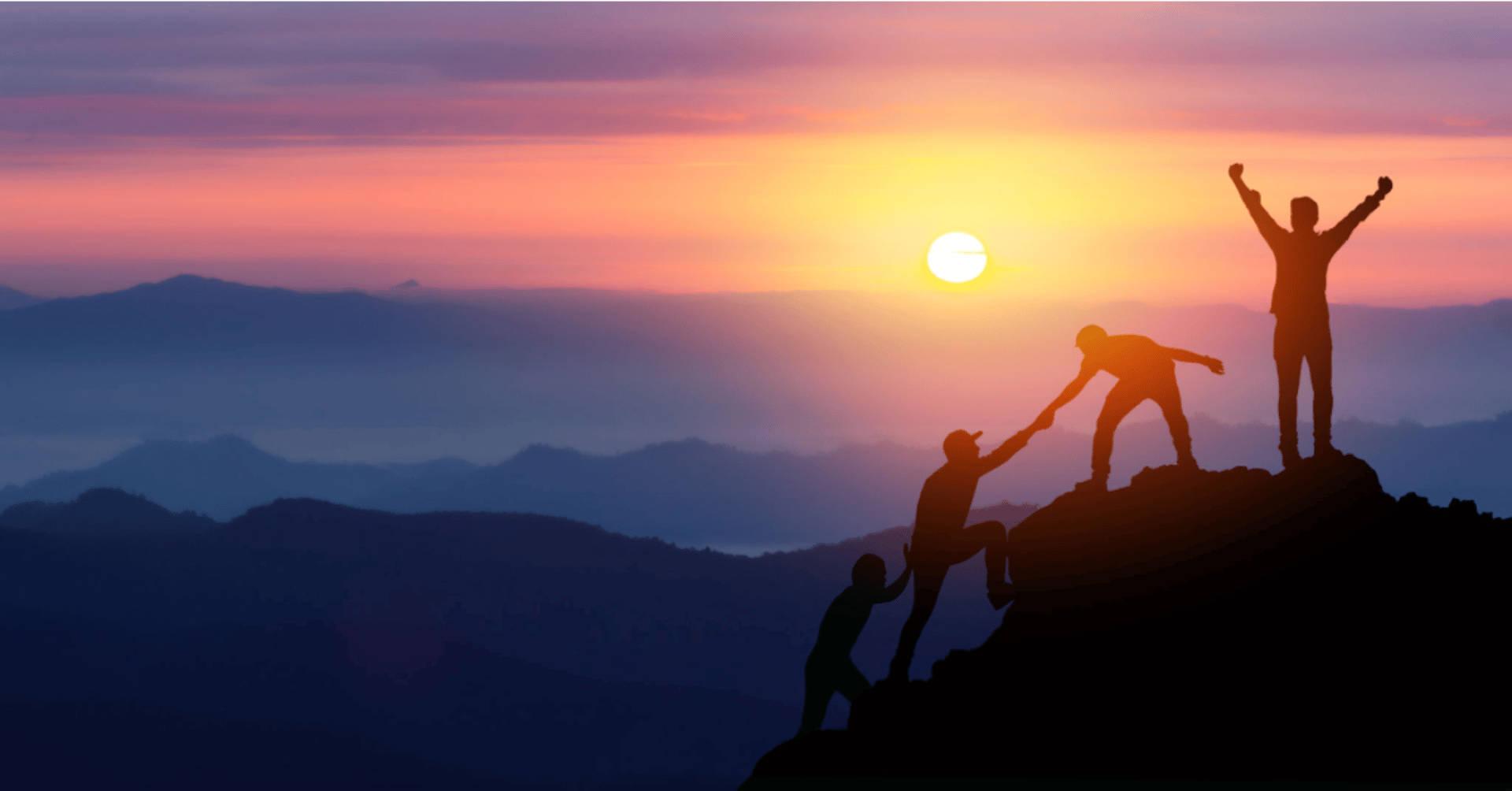 mountain range under blue sky