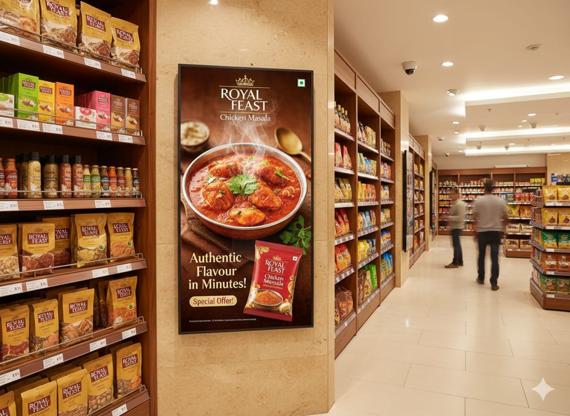 blue and red light digital wallpaper