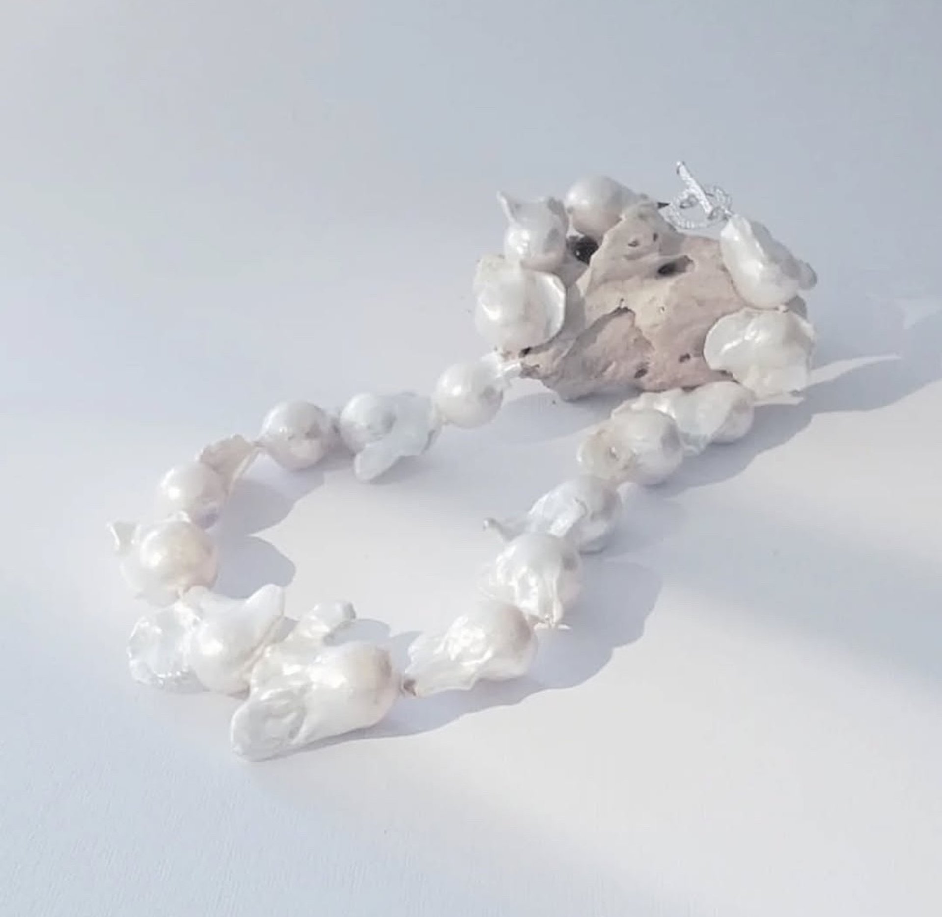 Collana Perle Scaramazze Bianche