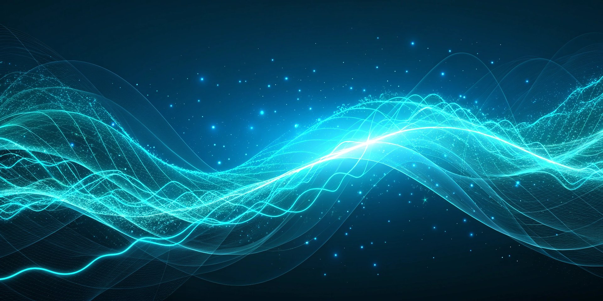 an abstract photo of a curved building with a blue sky in the background