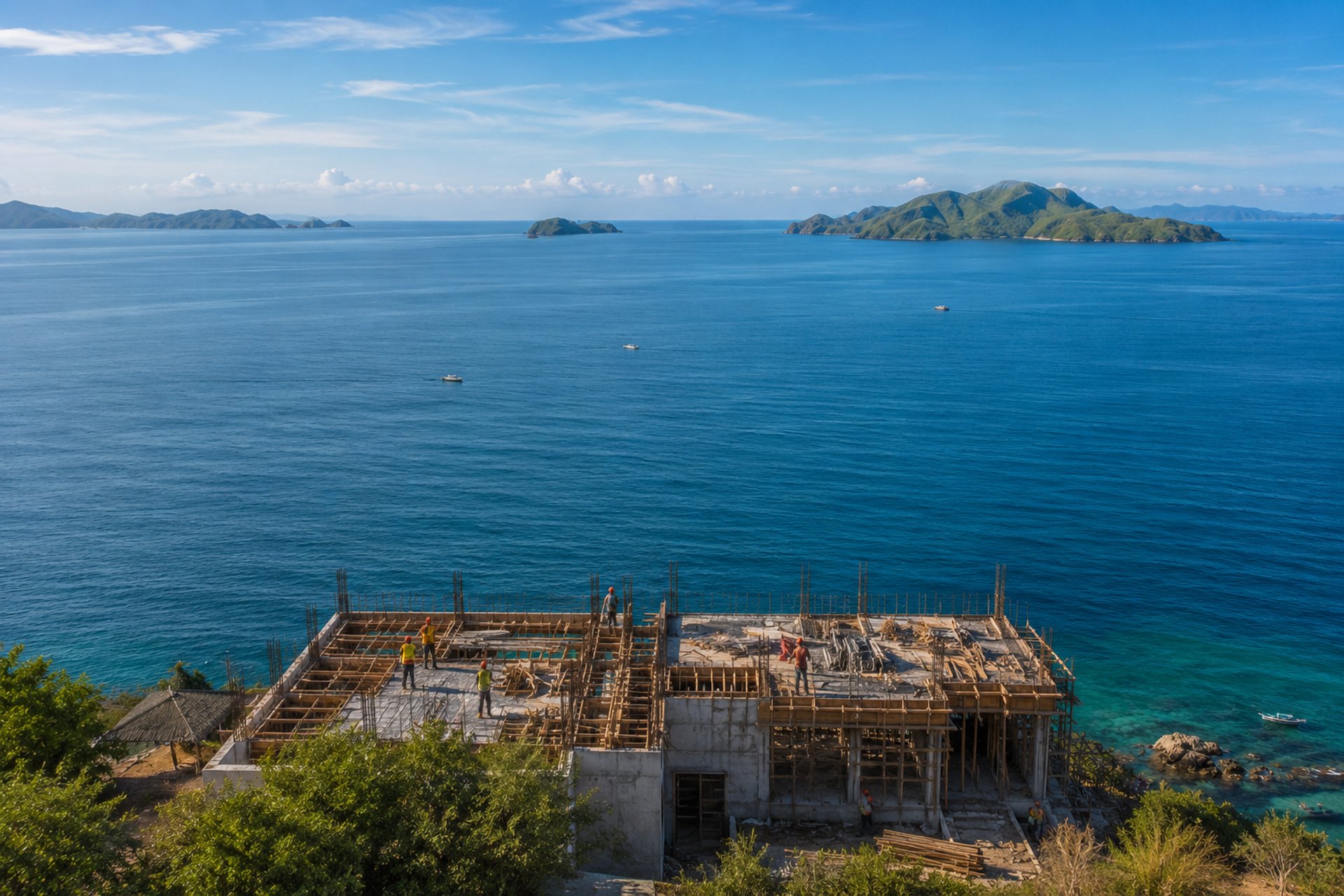 Proyek Sinar Inti Telekomunikasi di Labuan Bajo